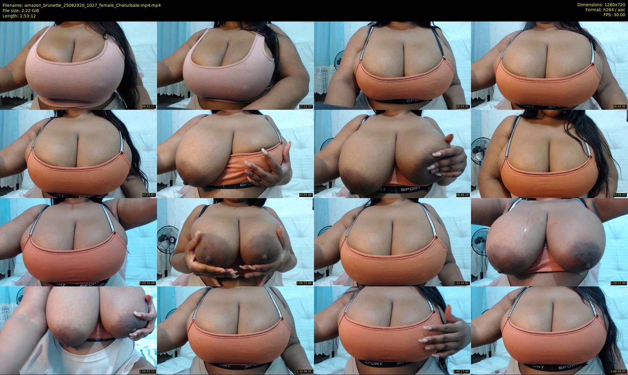 amazon_brunette — 114 minute Chaturbate female cam show recording, 720p, Aug 25, 2020