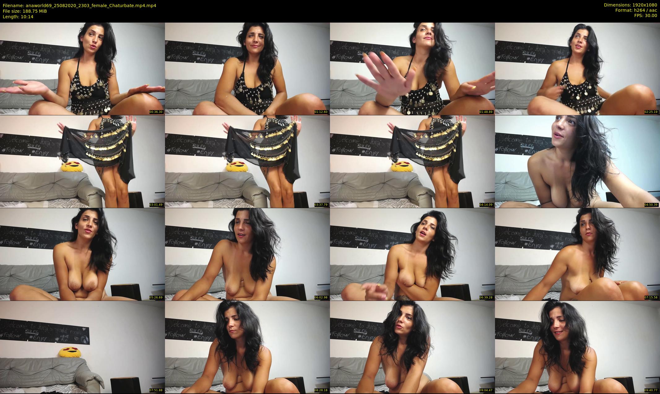 anaworld69 — 11 minute Chaturbate female cam show recording, 1080p, Aug 25, 2020