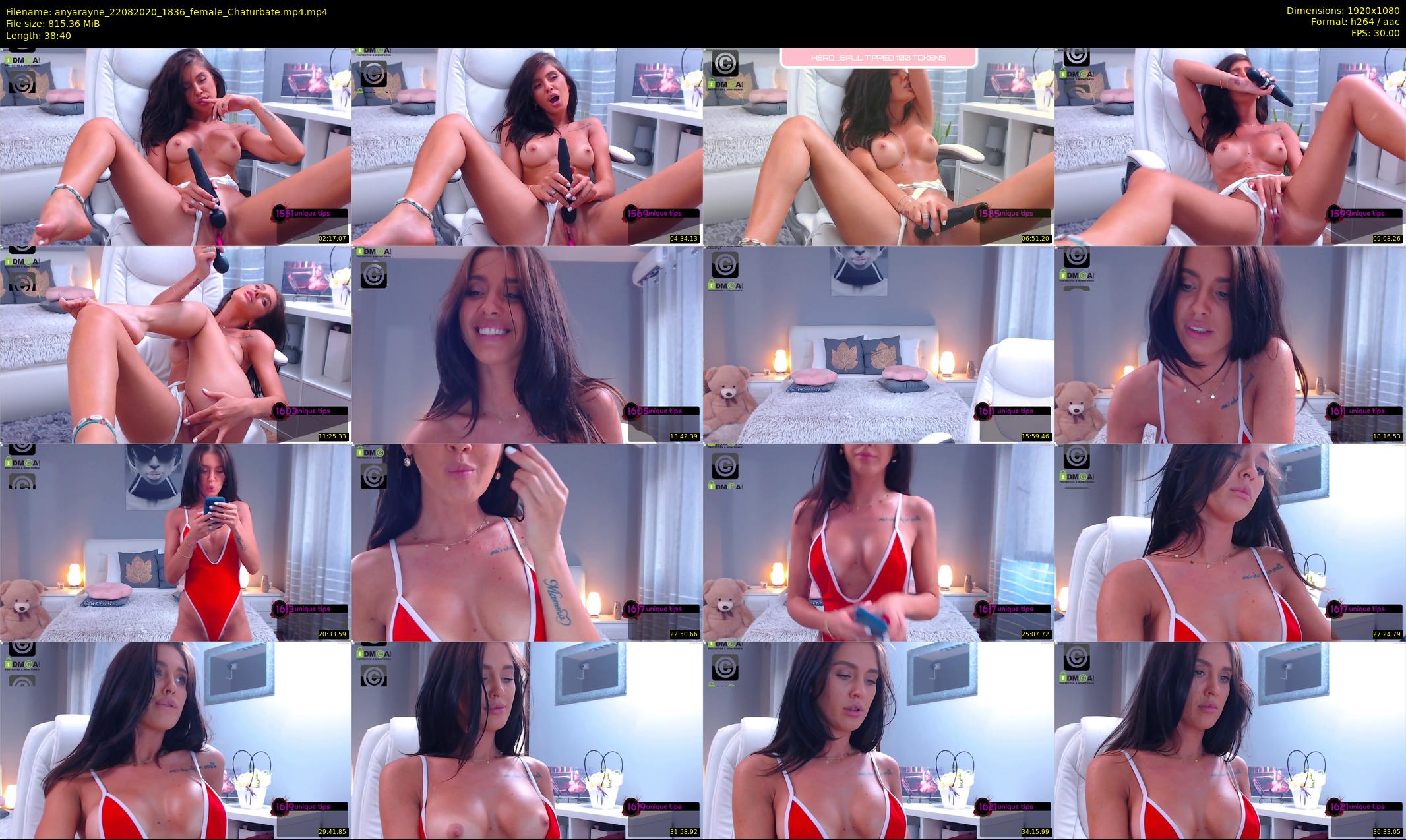 anyarayne — 39 minute Chaturbate female cam show recording, 1080p, Aug 22, 2020