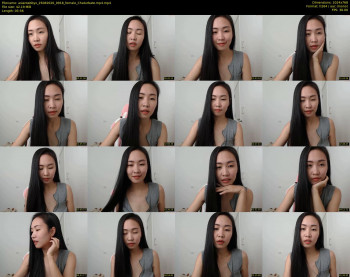 asiantabbyx — 6 minute Chaturbate female cam show recording, 720p, Aug 25, 2020