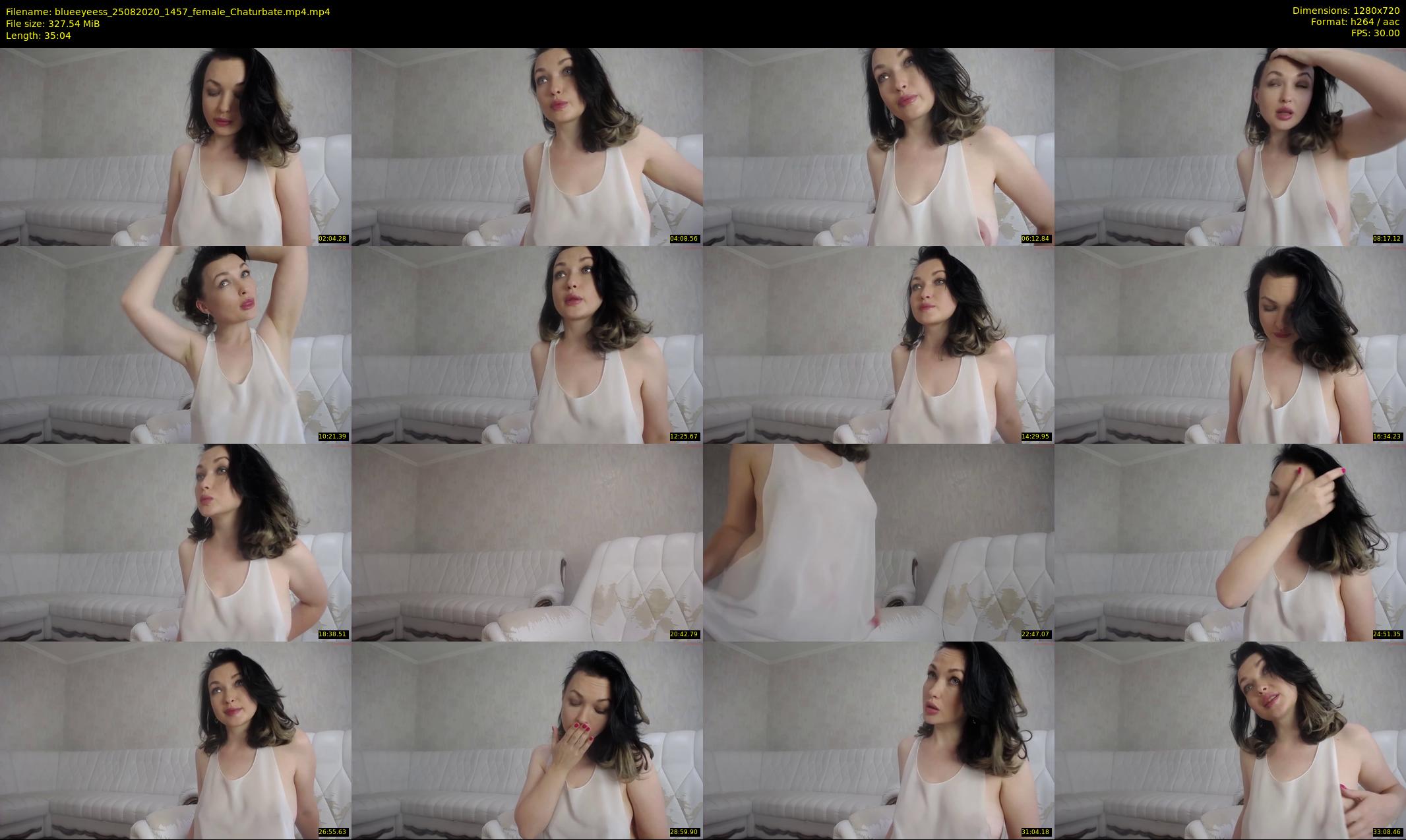 blueeyeess — 36 minute Chaturbate female cam show recording, 720p, Aug 25, 2020