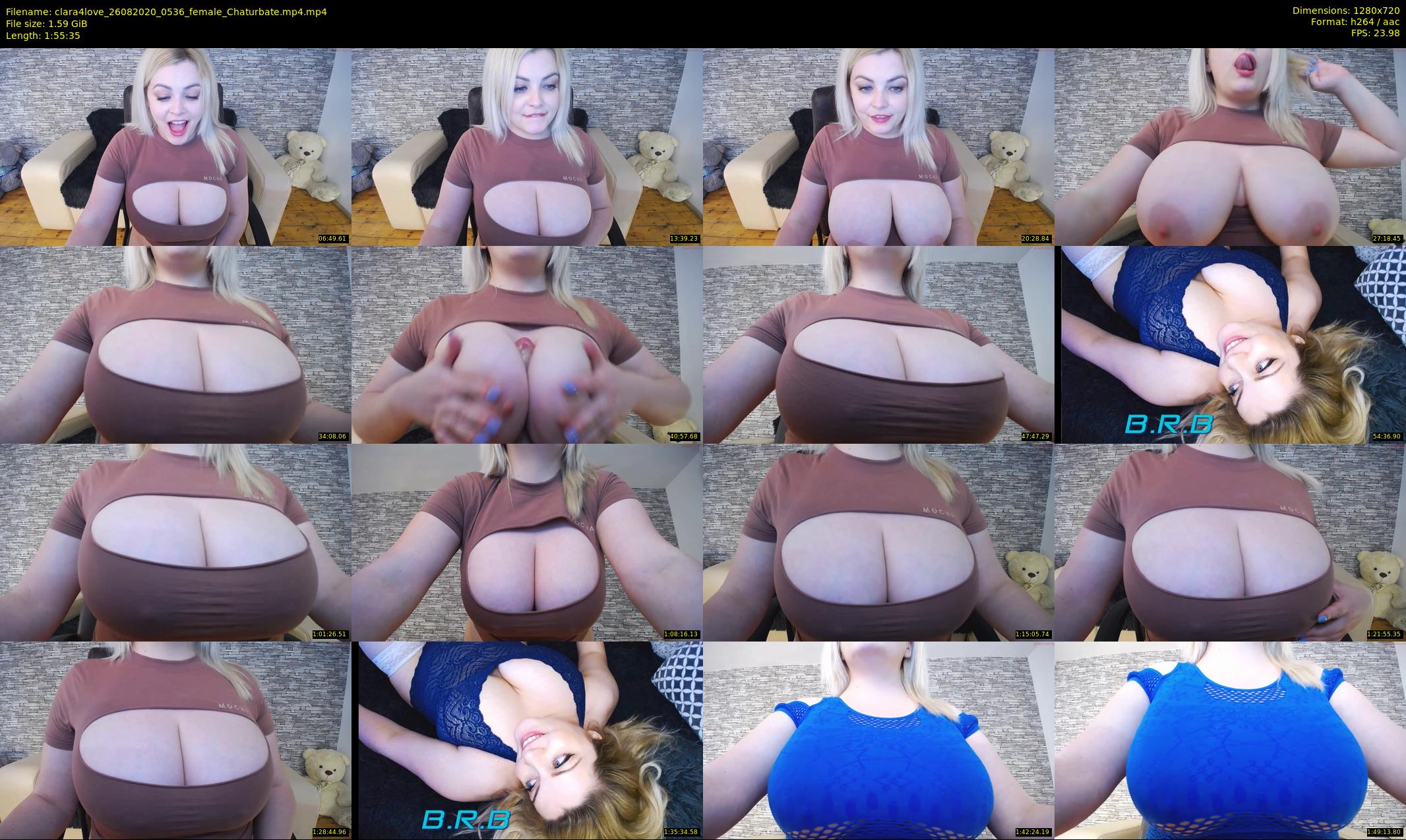 clara4love — 116 minute Chaturbate female cam show recording, 720p, Aug 26, 2020