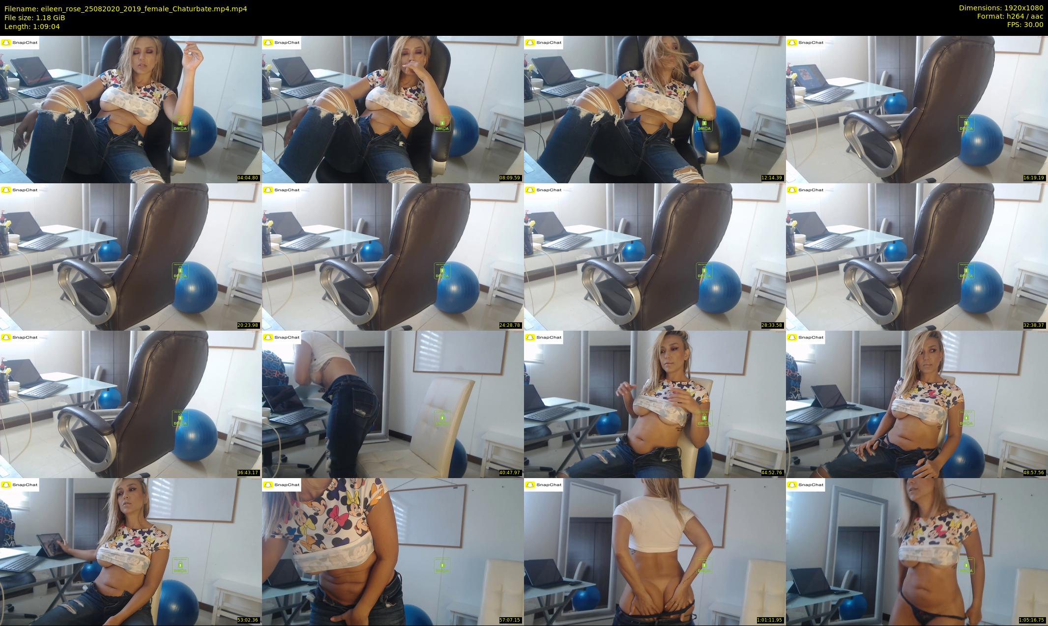 eileen_rose — 70 minute Chaturbate female cam show recording, 1080p, Aug 25, 2020