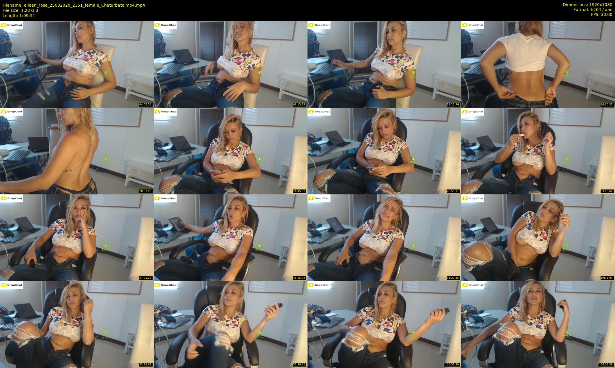 eileen_rose — 70 minute Chaturbate female cam show recording, 1080p, Aug 25, 2020