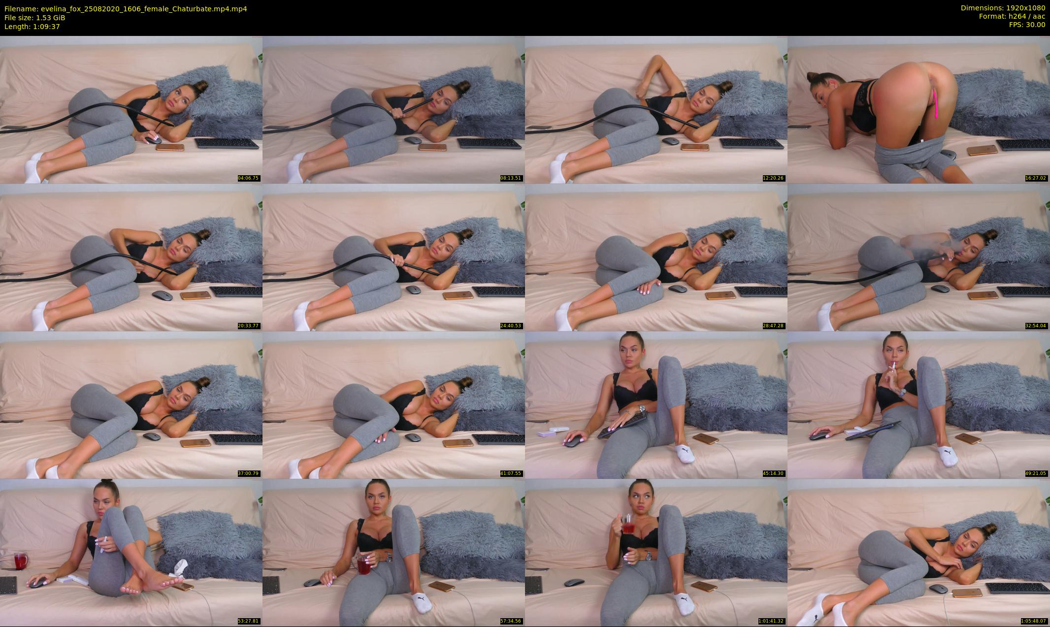 evelina_fox — 70 minute Chaturbate female cam show recording, 1080p, Aug 25, 2020