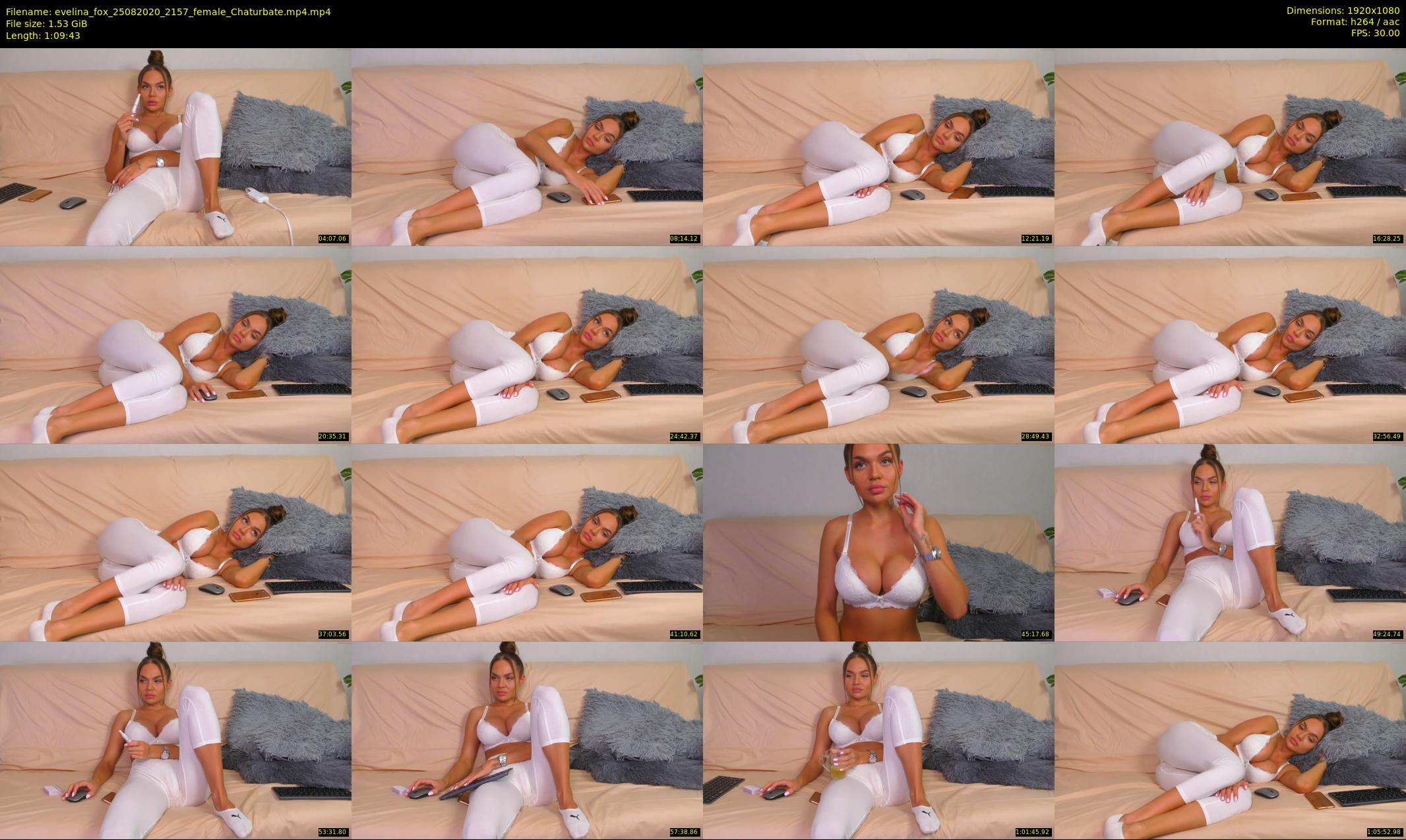 evelina_fox — 70 minute Chaturbate female cam show recording, 1080p, Aug 25, 2020