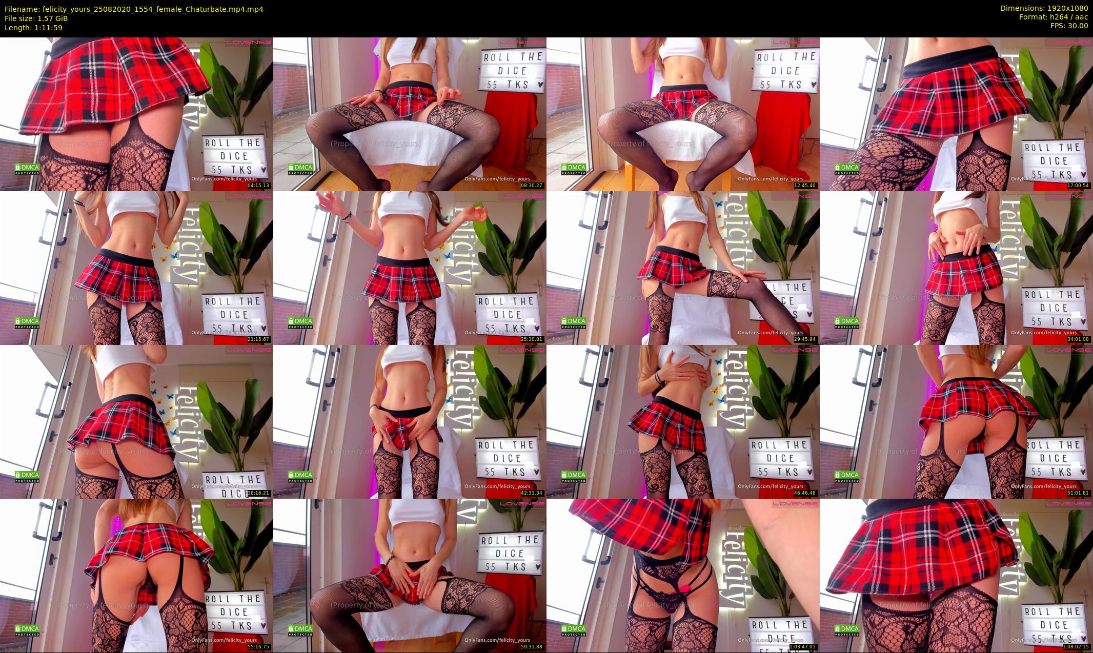 felicity_yours — 72 minute Chaturbate female cam show recording, 1080p, Aug 25, 2020