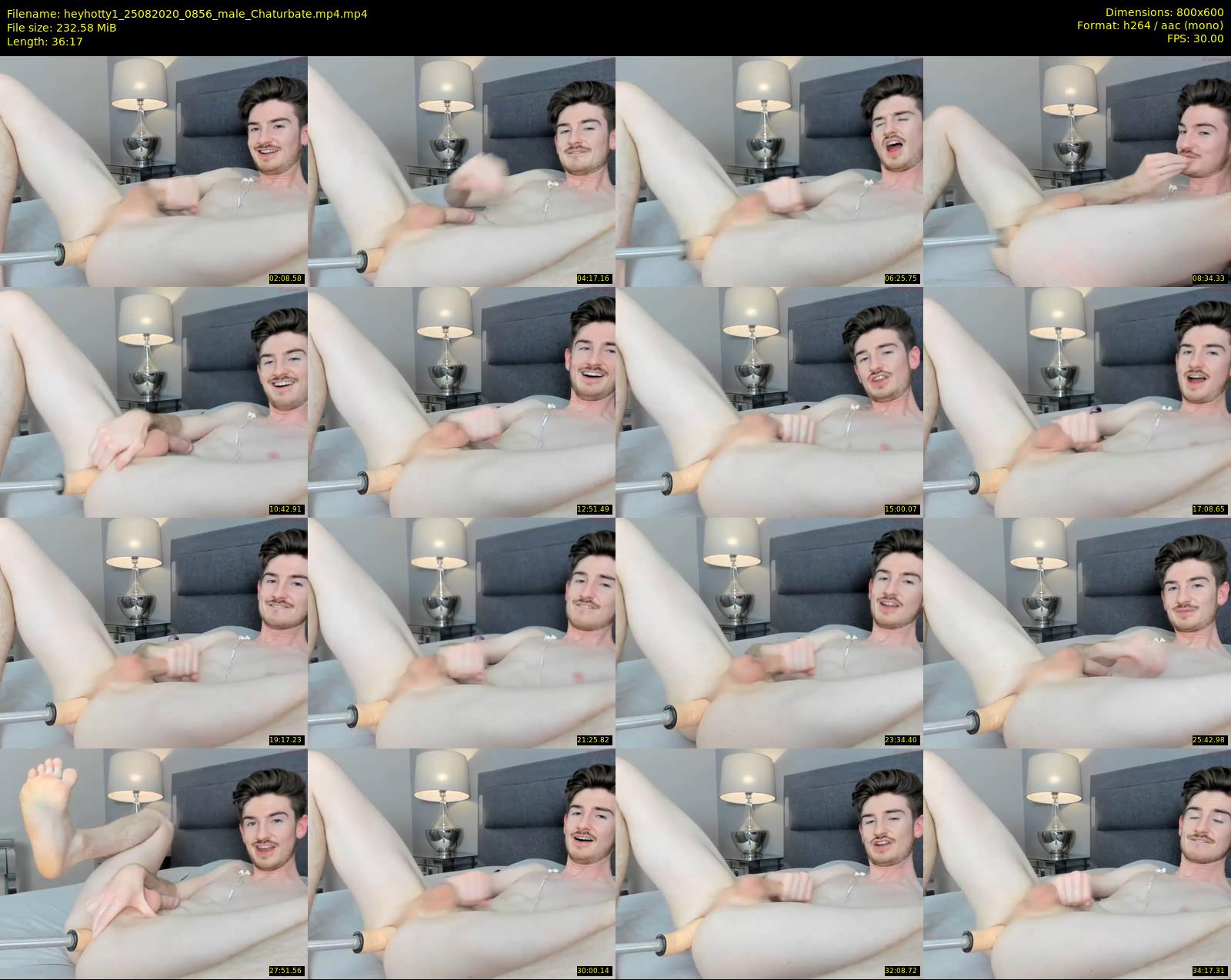 heyhotty1 — 37 minute Chaturbate male cam show recording, 480p, Aug 25, 2020