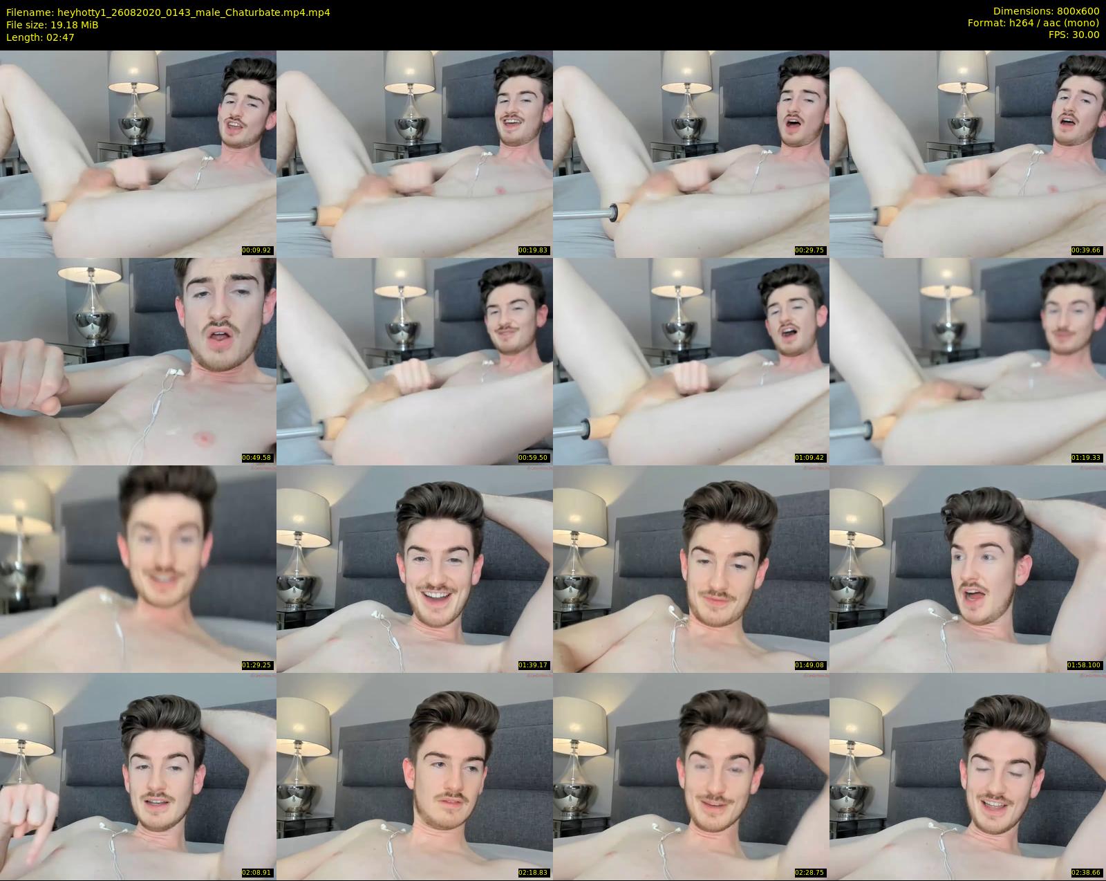 heyhotty1 — 3 minute Chaturbate male cam show recording, 480p, Aug 26, 2020