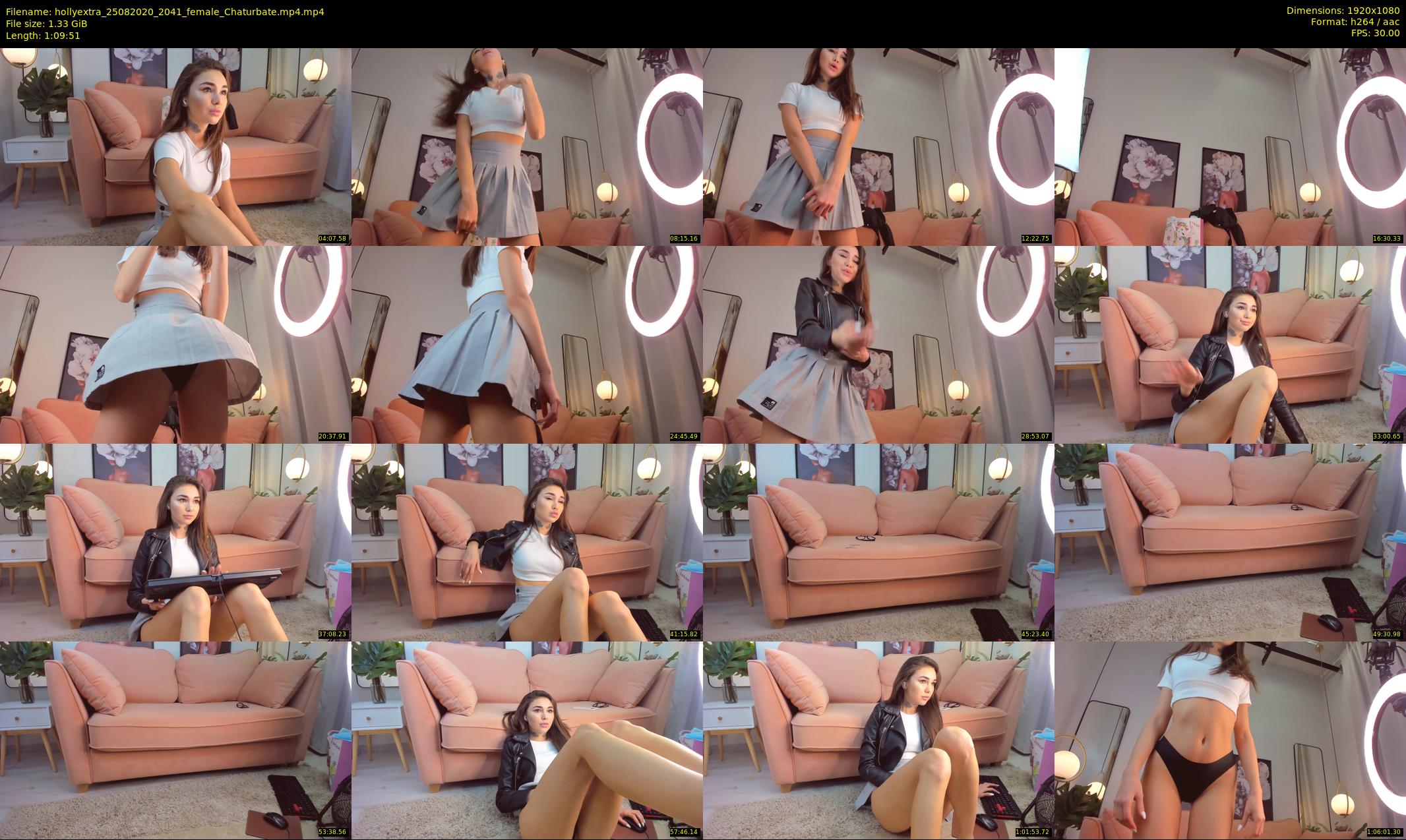 hollyextra — 70 minute Chaturbate female cam show recording, 1080p, Aug 25, 2020