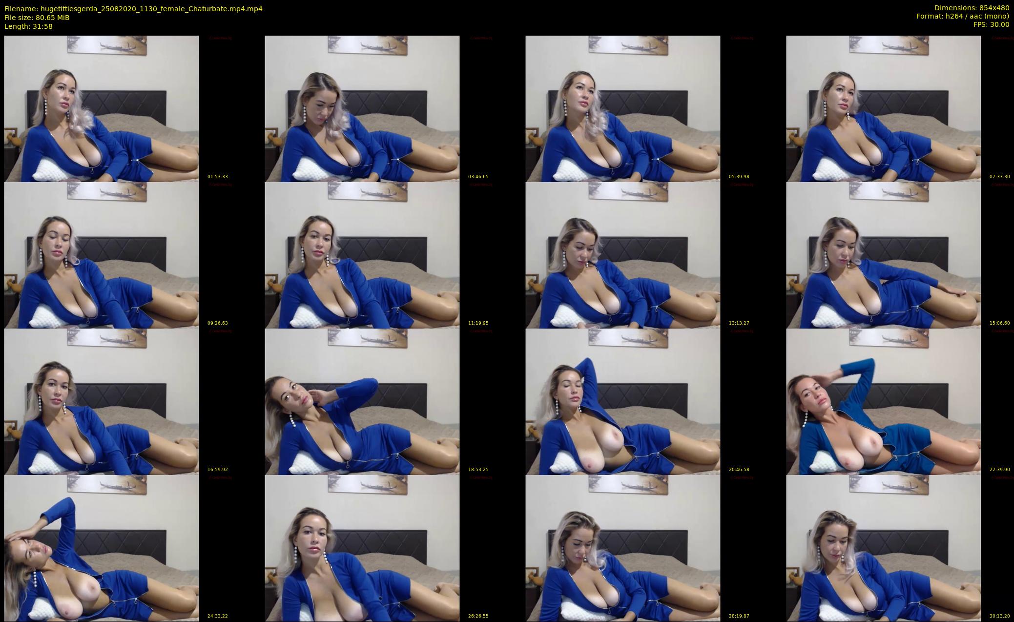 hugetittiesgerda — 32 minute Chaturbate female cam show recording, 480p, Aug 25, 2020