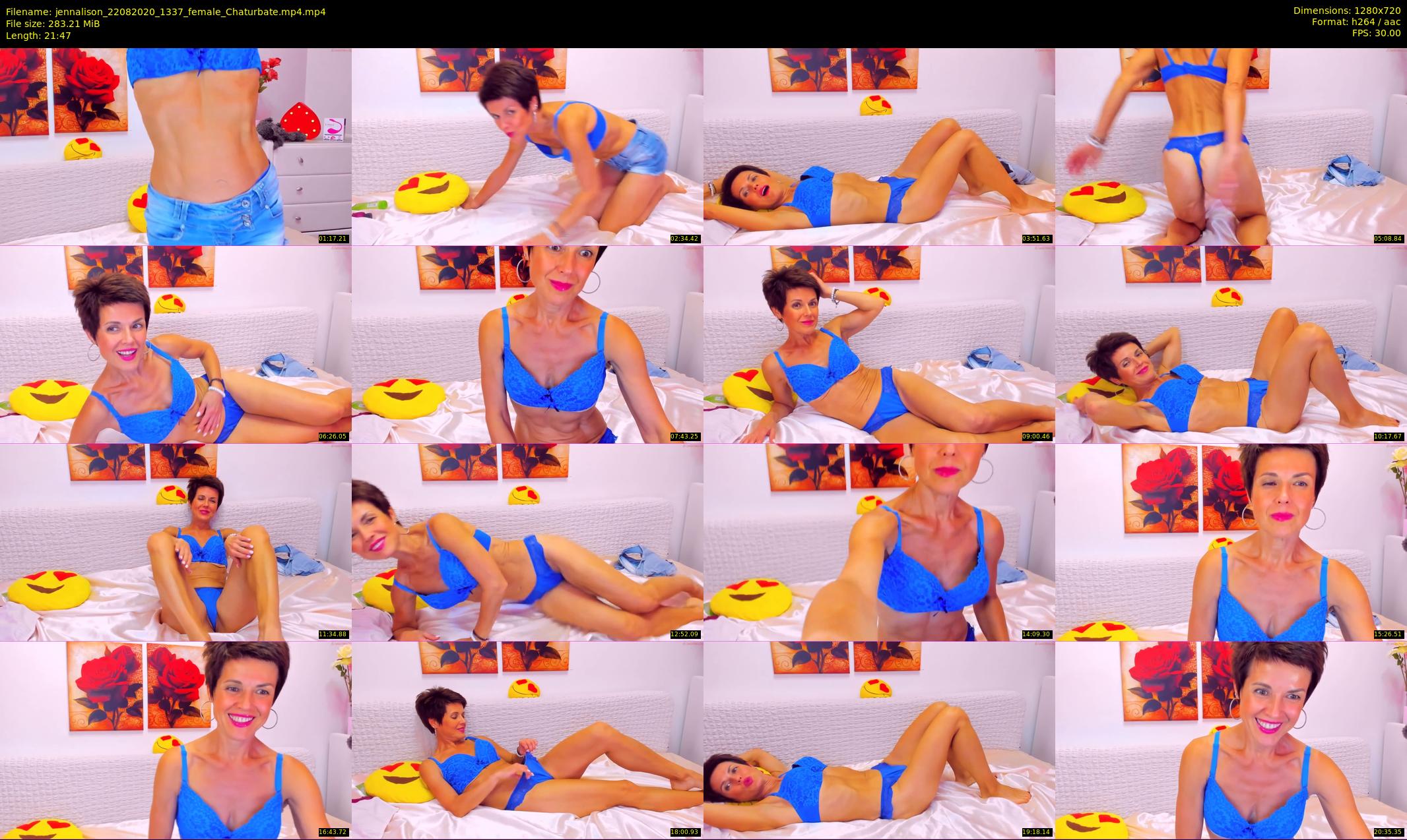 jennalison — 22 minute Chaturbate female cam show recording, 720p, Aug 22, 2020