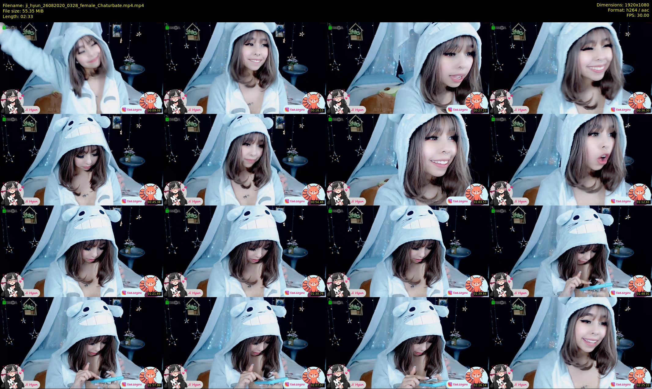 ji_hyun — 3 minute Chaturbate female cam show recording, 1080p, Aug 26, 2020