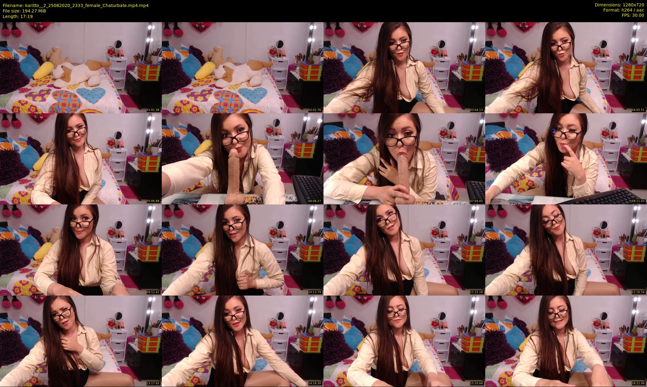 karitto__2 — 18 minute Chaturbate female cam show recording, 720p, Aug 25, 2020