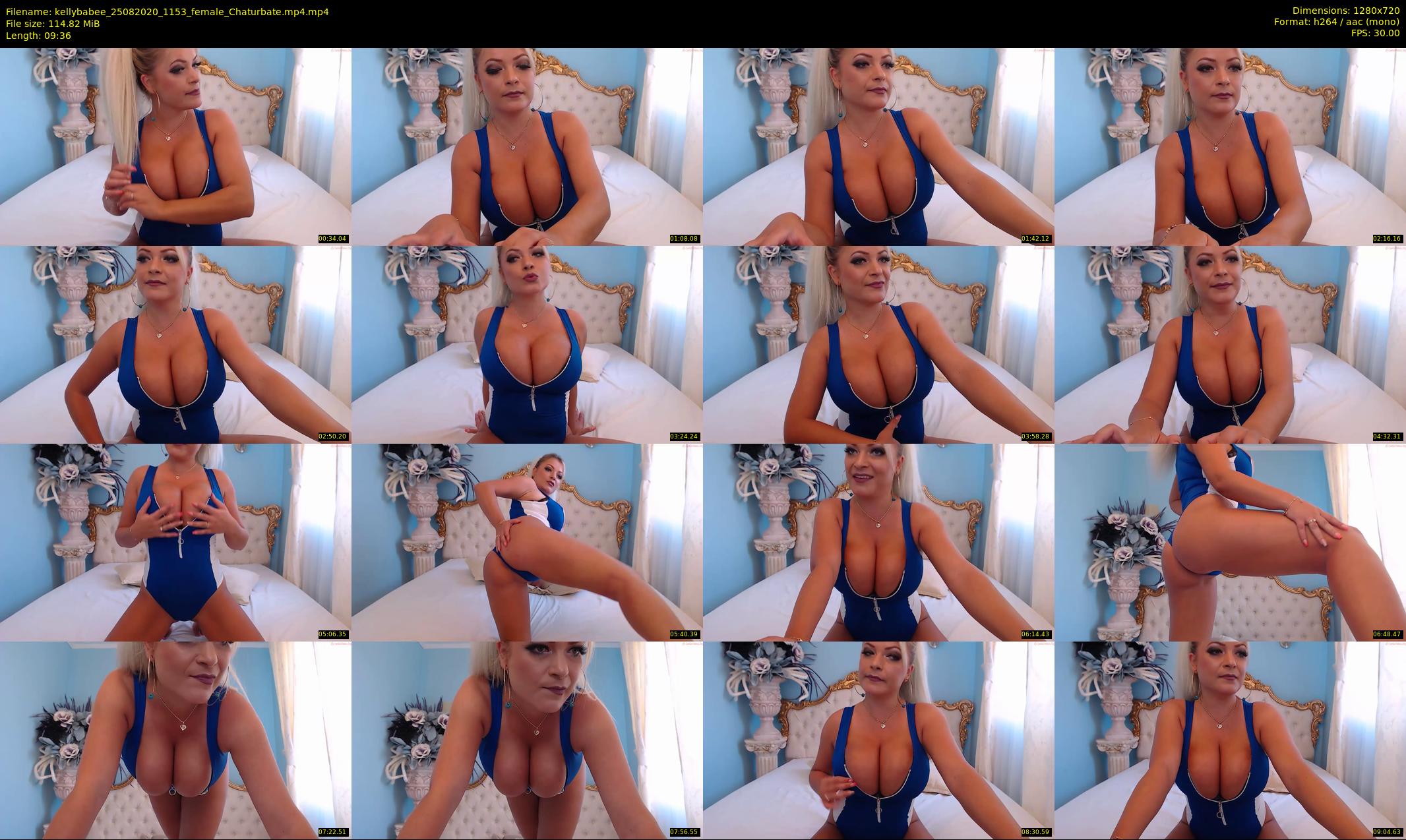 kellybabee — 10 minute Chaturbate female cam show recording, 720p, Aug 25, 2020