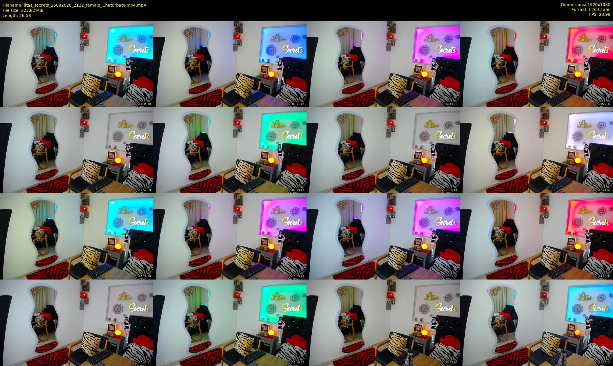 litas_secrets — 27 minute Chaturbate female cam show recording, 1080p, Aug 25, 2020