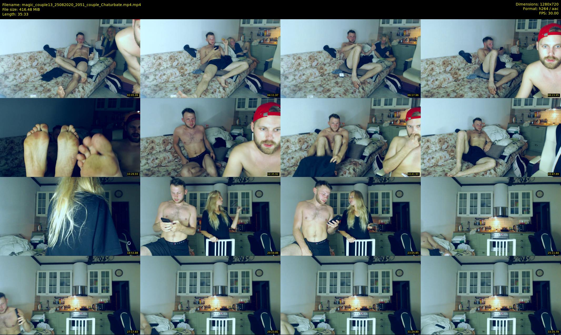 magic_couple13 — 36 minute Chaturbate couple cam show recording, 720p, Aug 25, 2020