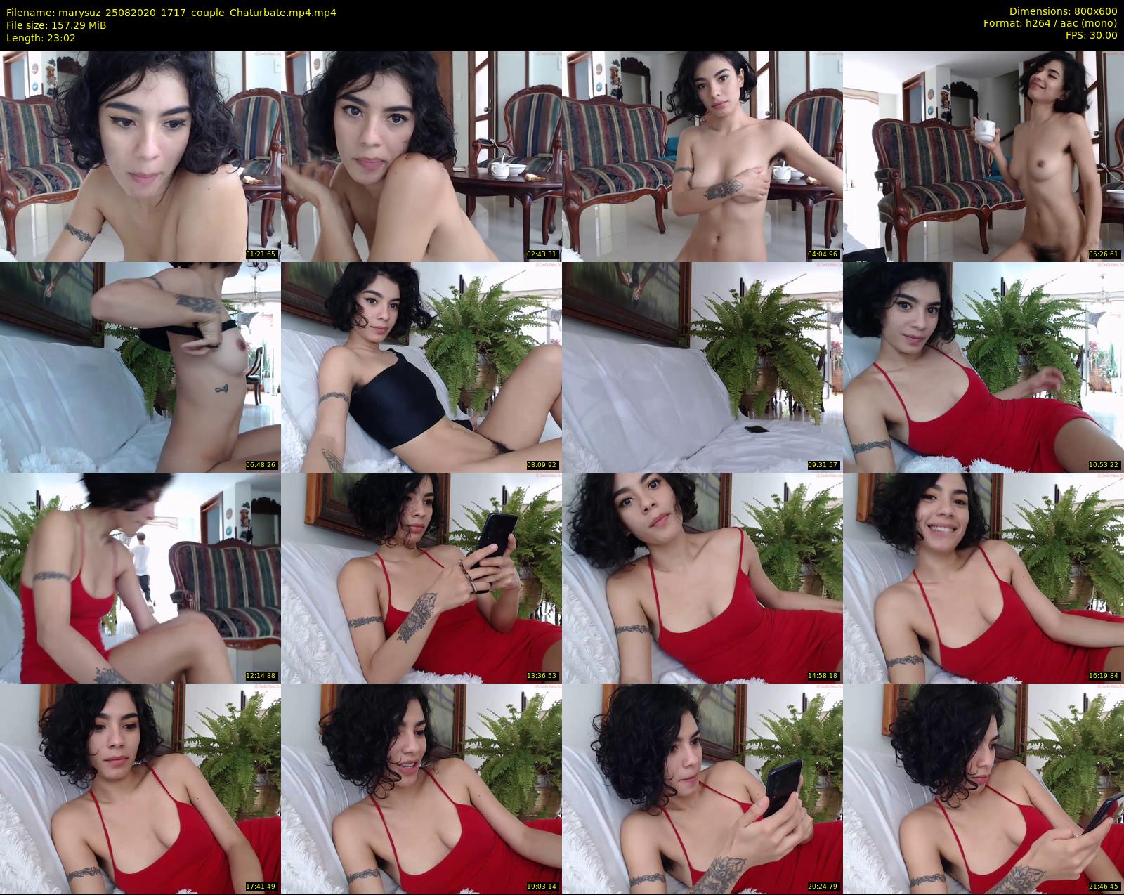 marysuz — 24 minute Chaturbate couple cam show recording, 480p, Aug 25, 2020