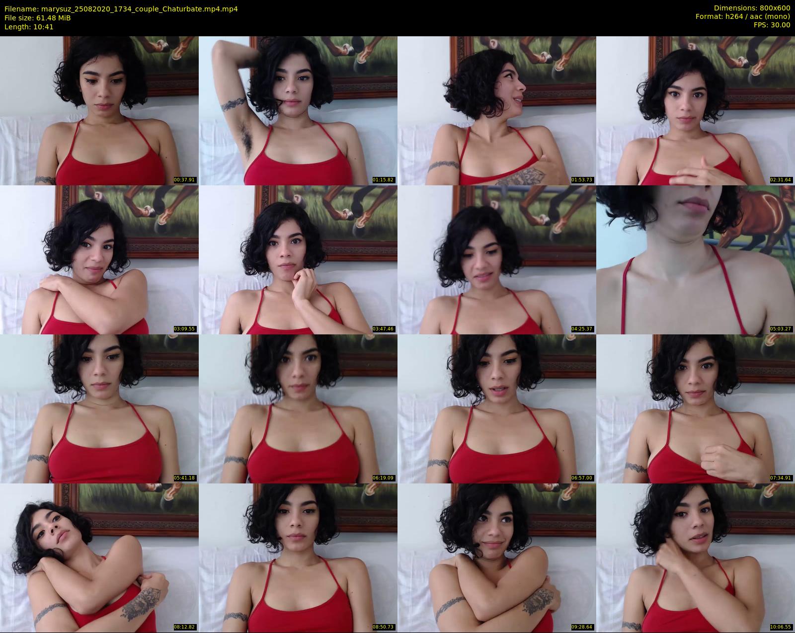 marysuz — 11 minute Chaturbate couple cam show recording, 480p, Aug 25, 2020