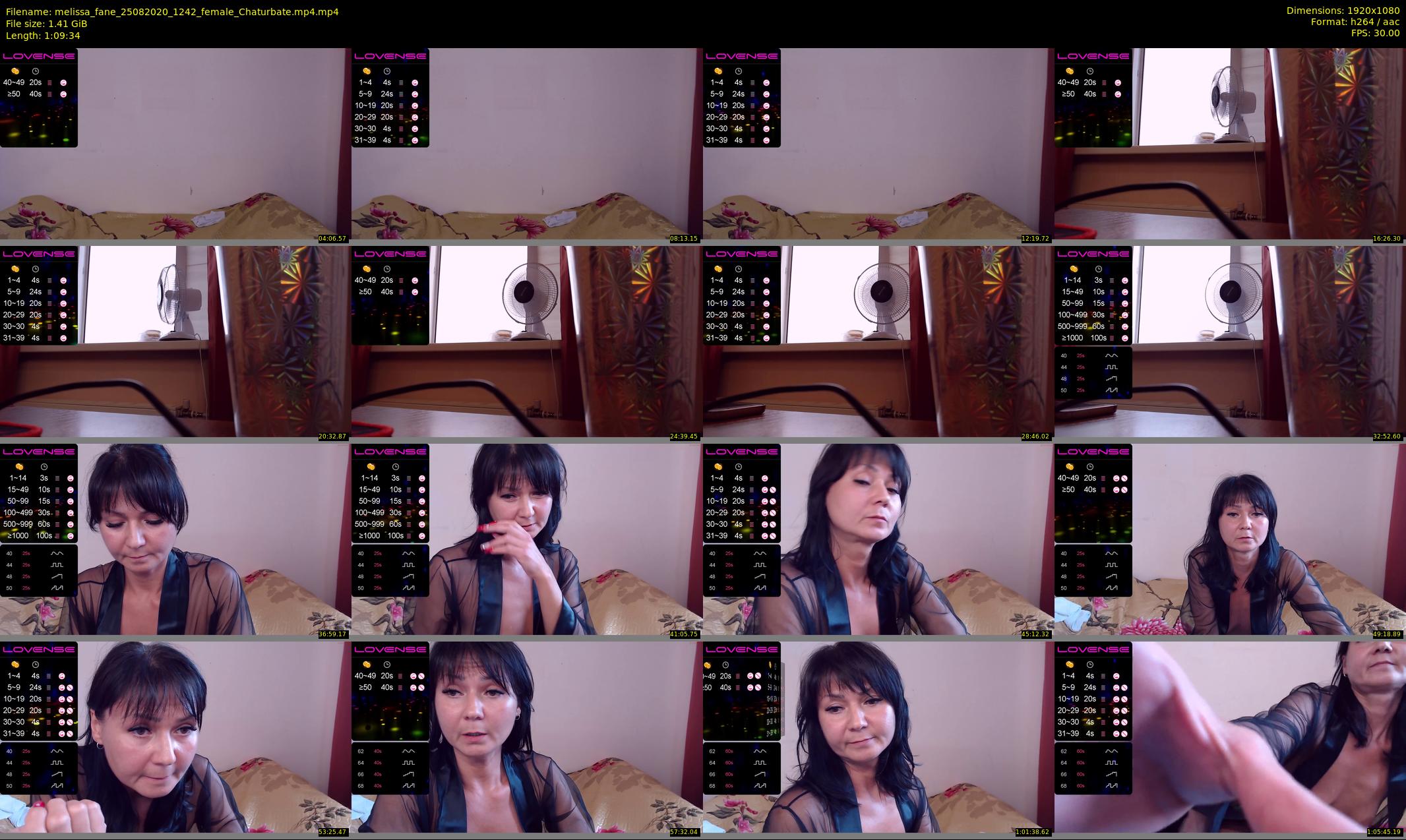 melissa_fane — 70 minute Chaturbate female cam show recording, 1080p, Aug 25, 2020