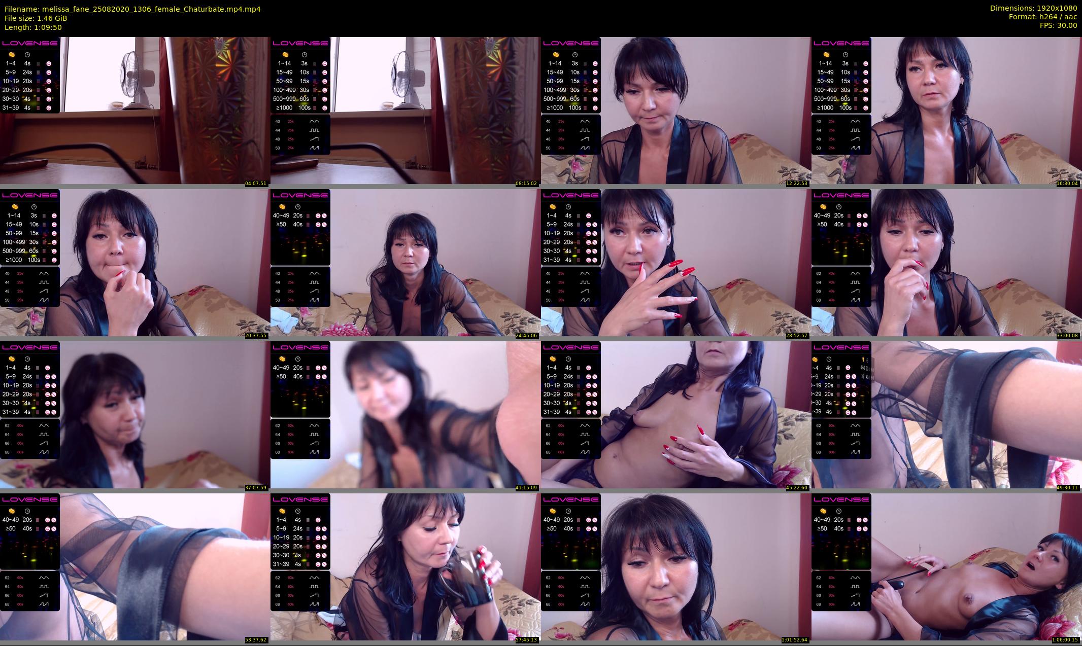 melissa_fane — 70 minute Chaturbate female cam show recording, 1080p, Aug 25, 2020