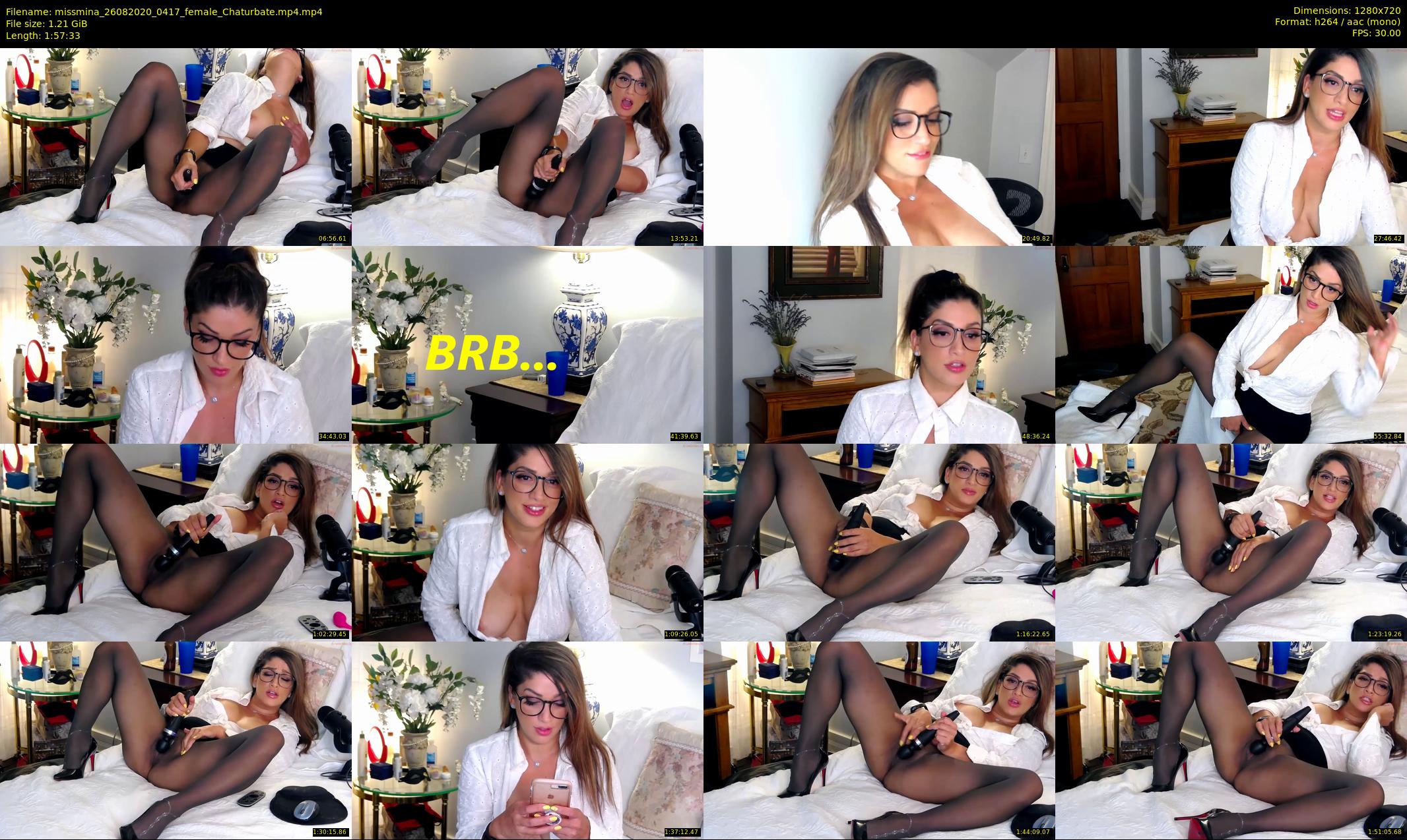 missmina — 118 minute Chaturbate female cam show recording, 720p, Aug 26, 2020