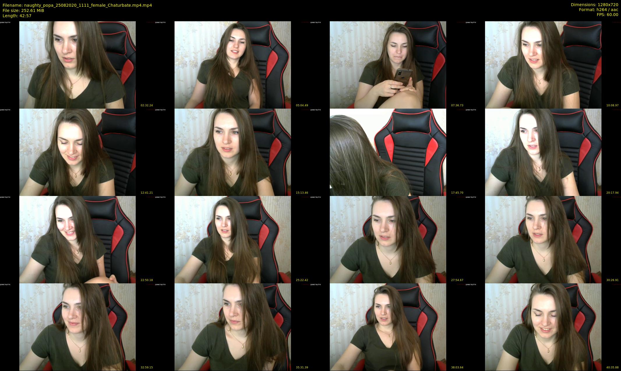 naughty_popa — 43 minute Chaturbate female cam show recording, 720p, Aug 25, 2020