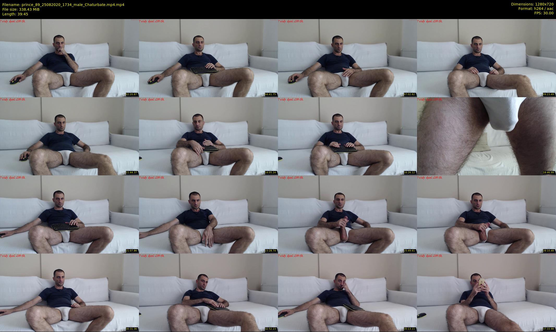 prince_89 — 40 minute Chaturbate male cam show recording, 720p, Aug 25, 2020