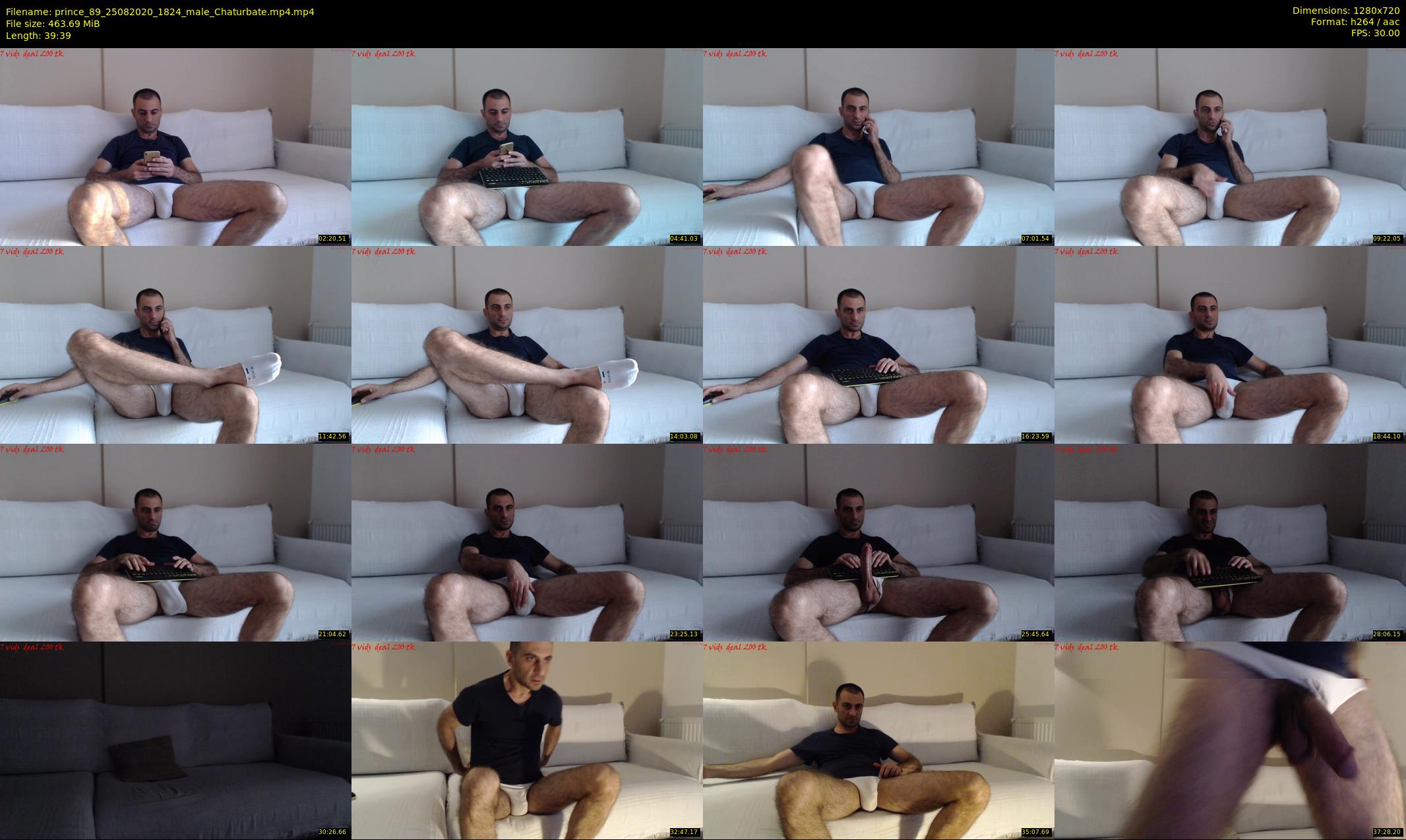 prince_89 — 40 minute Chaturbate male cam show recording, 720p, Aug 25, 2020