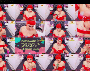 pyrowayne — 27 minute Chaturbate female cam show recording, 720p, Aug 26, 2020