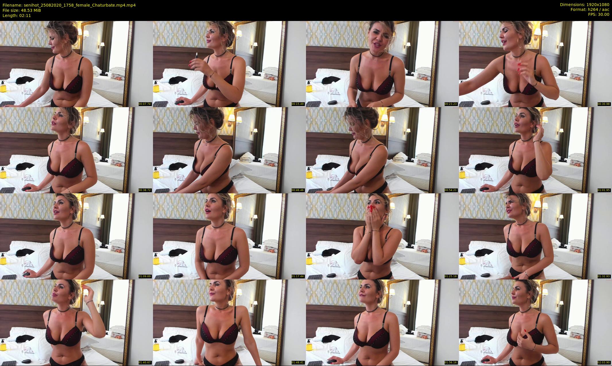 senihot — 3 minute Chaturbate female cam show recording, 1080p, Aug 25, 2020