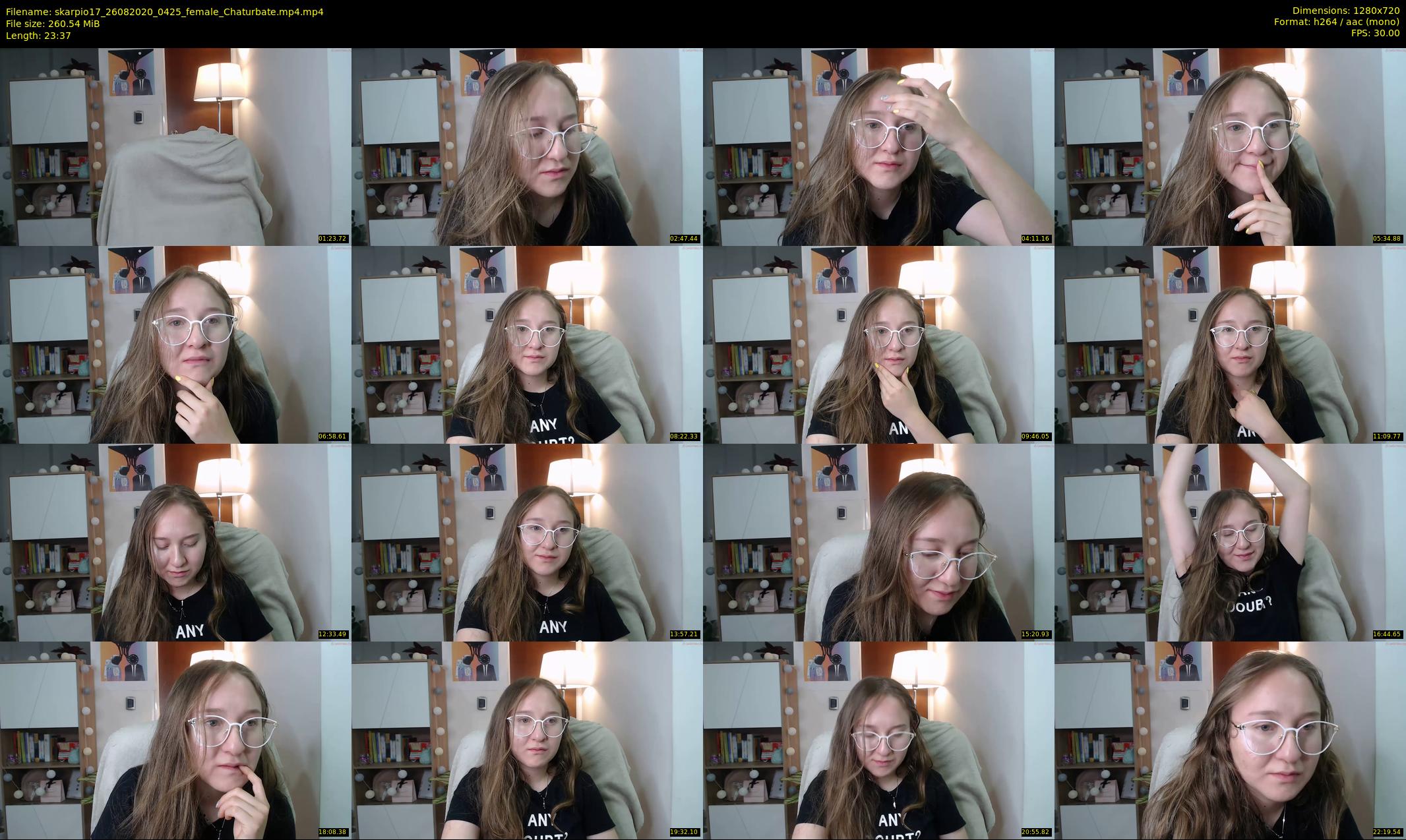 skarpio17 — 24 minute Chaturbate female cam show recording, 720p, Aug 26, 2020