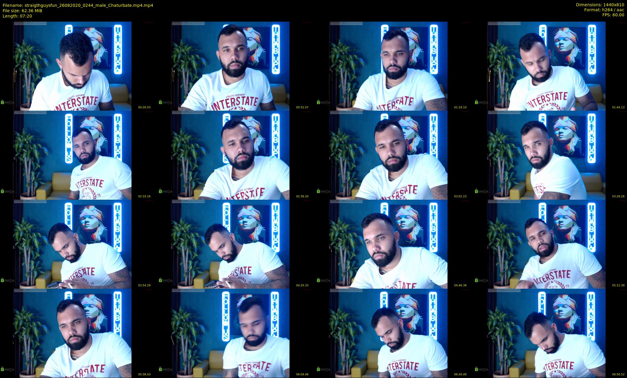 straigthguysfun — 8 minute Chaturbate male cam show recording, 720p, Aug 26, 2020