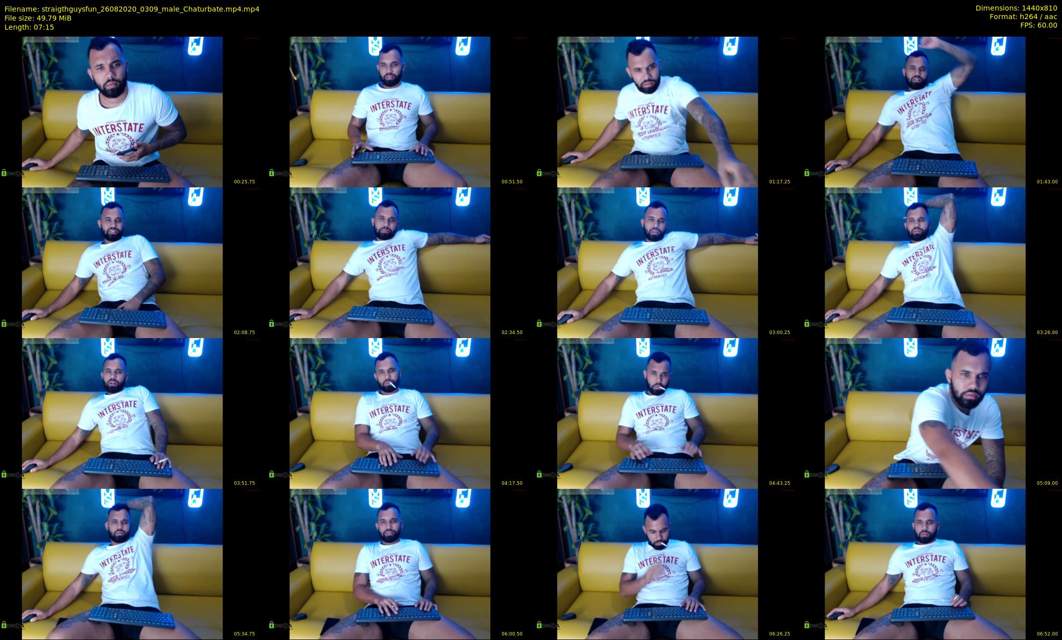 straigthguysfun — 8 minute Chaturbate male cam show recording, 720p, Aug 26, 2020