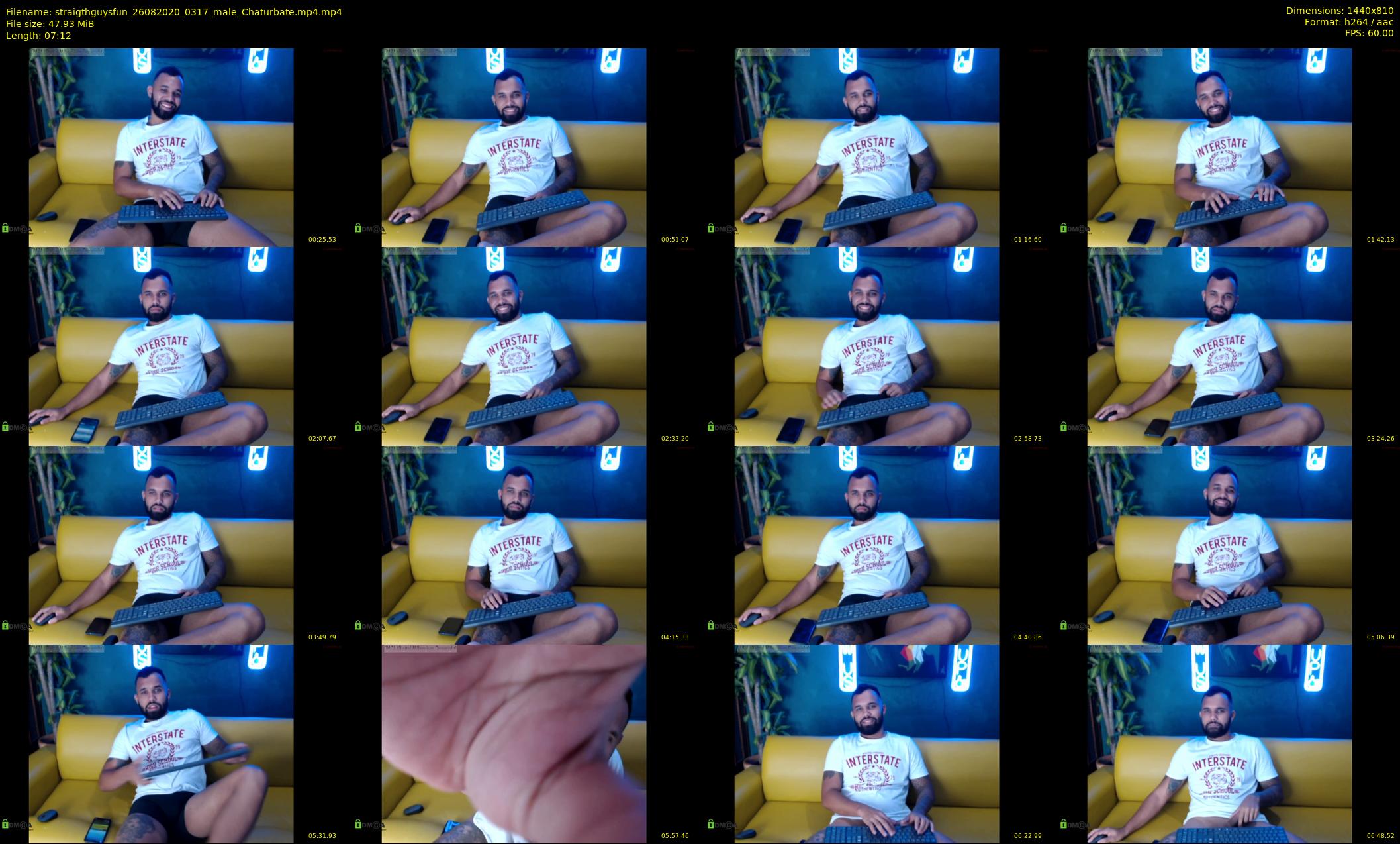 straigthguysfun — 8 minute Chaturbate male cam show recording, 720p, Aug 26, 2020