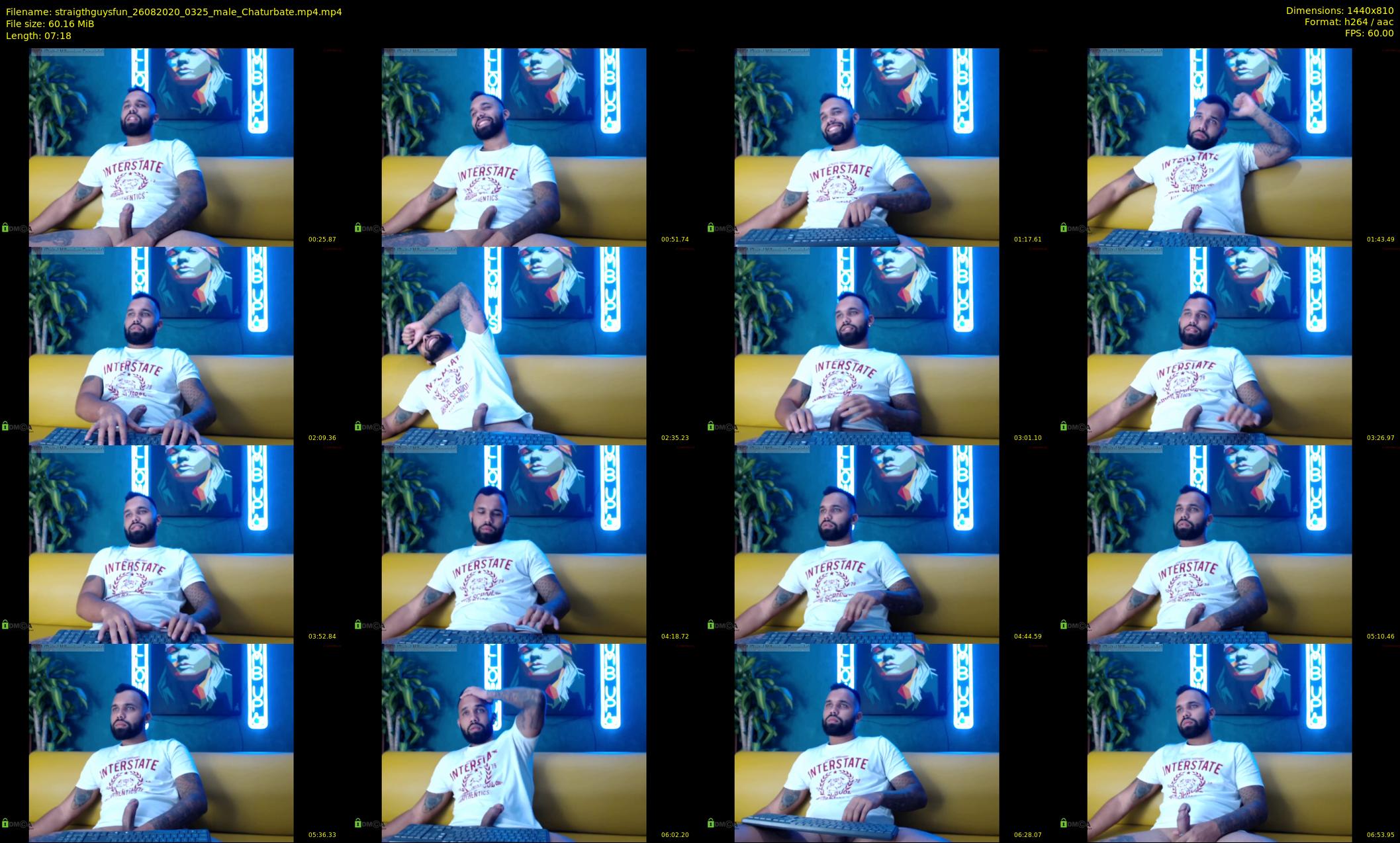 straigthguysfun — 8 minute Chaturbate male cam show recording, 720p, Aug 26, 2020