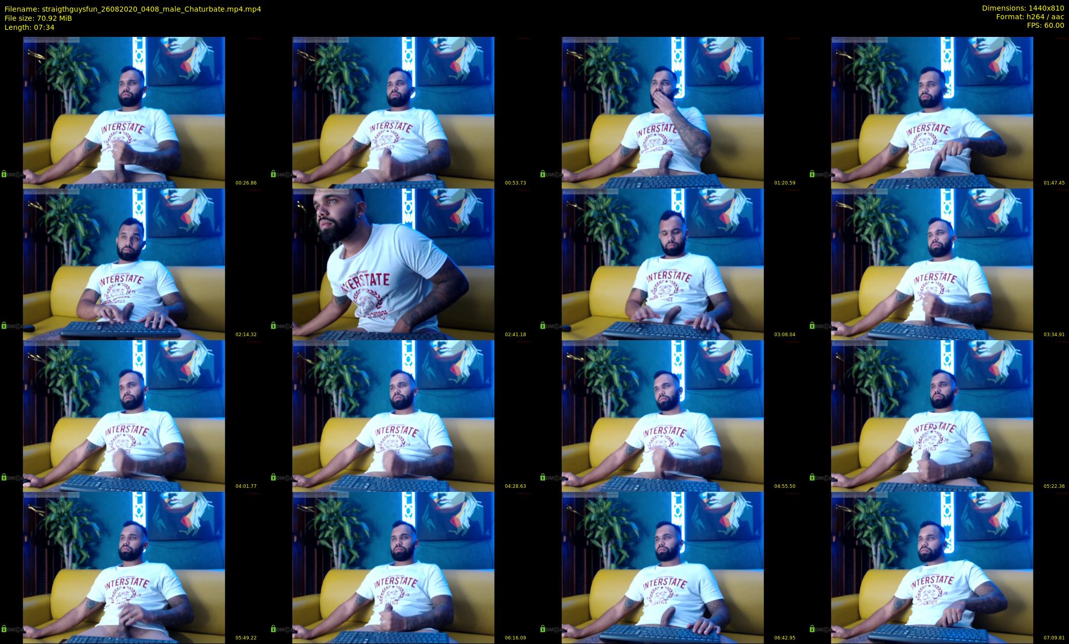 straigthguysfun — 8 minute Chaturbate male cam show recording, 720p, Aug 26, 2020