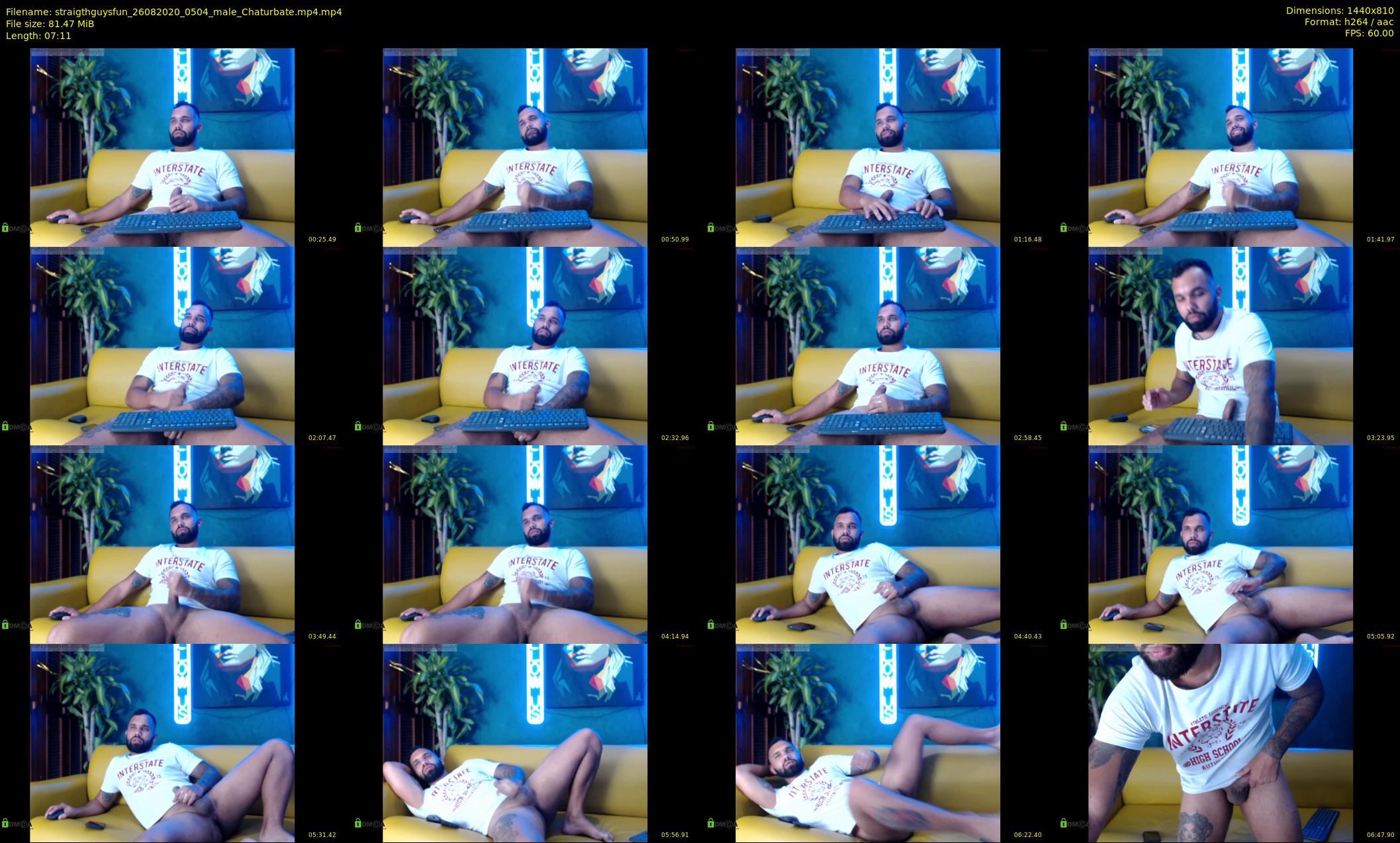 straigthguysfun — 8 minute Chaturbate male cam show recording, 720p, Aug 26, 2020