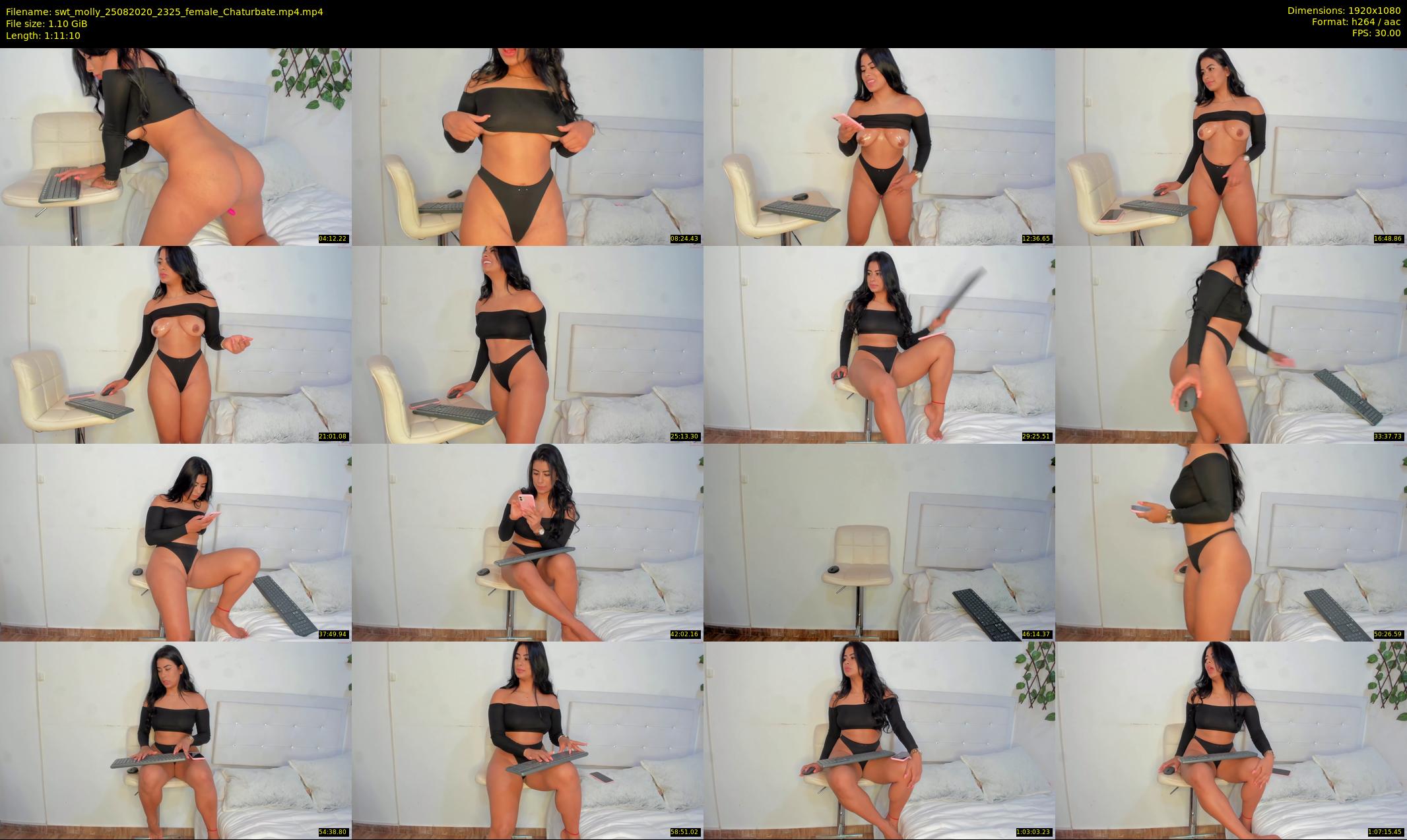swt_molly — 72 minute Chaturbate female cam show recording, 1080p, Aug 25, 2020