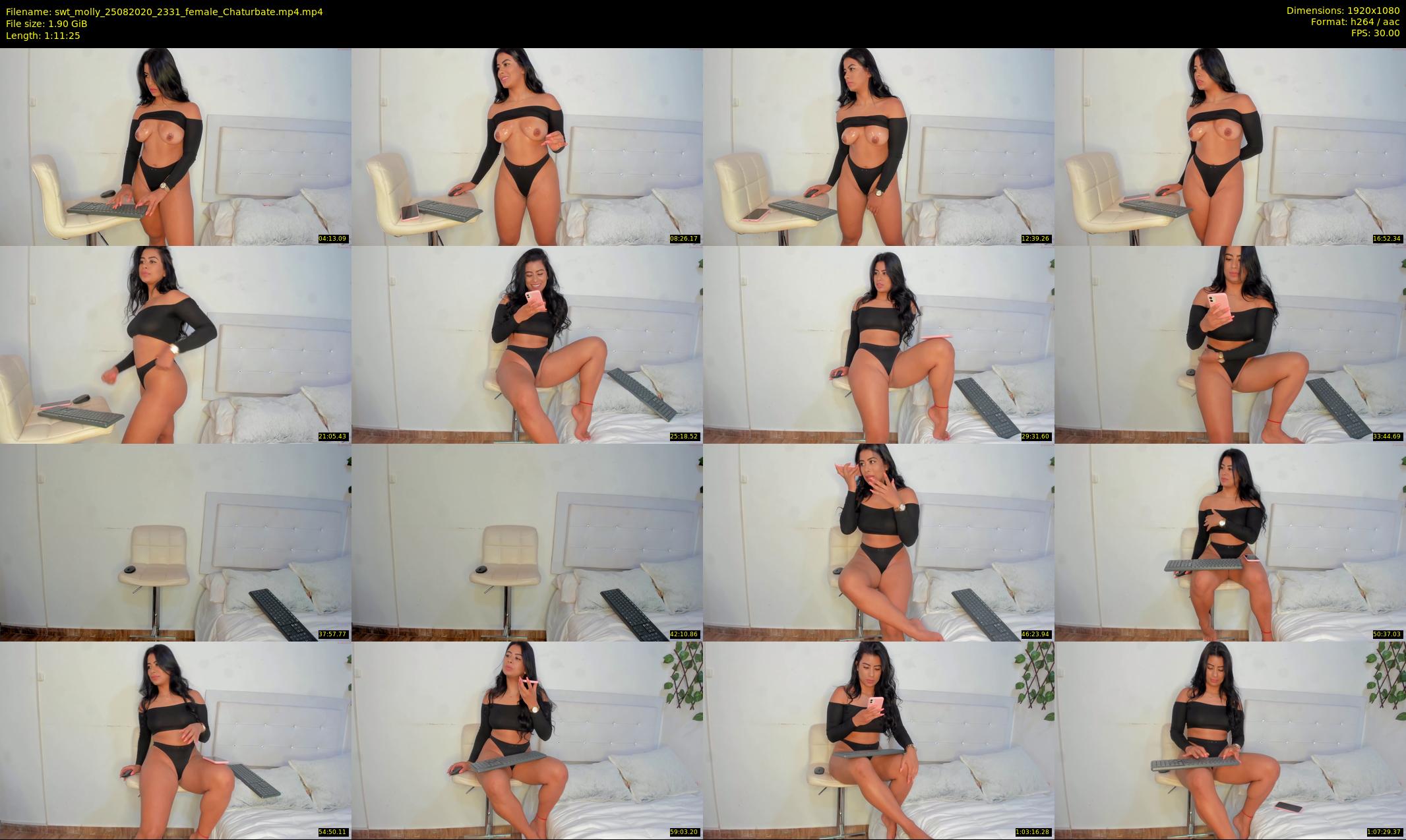 swt_molly — 72 minute Chaturbate female cam show recording, 1080p, Aug 25, 2020