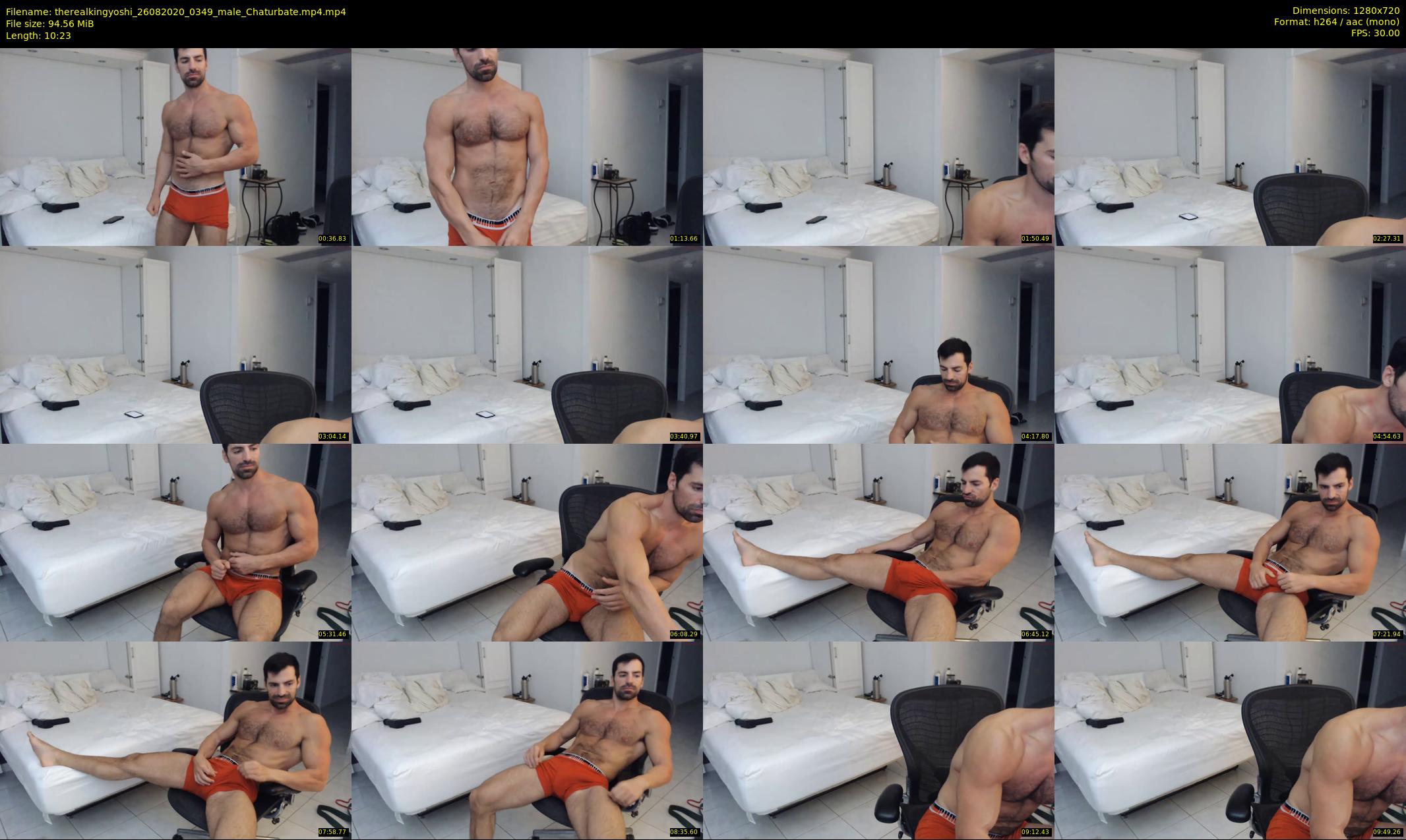 therealkingyoshi — 11 minute Chaturbate male cam show recording, 720p, Aug 26, 2020