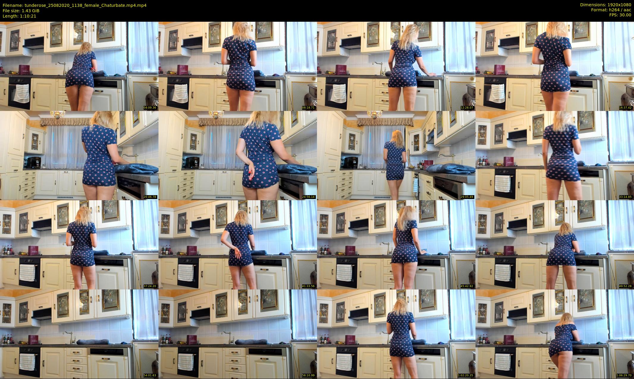 tunderose — 71 minute Chaturbate female cam show recording, 1080p, Aug 25, 2020