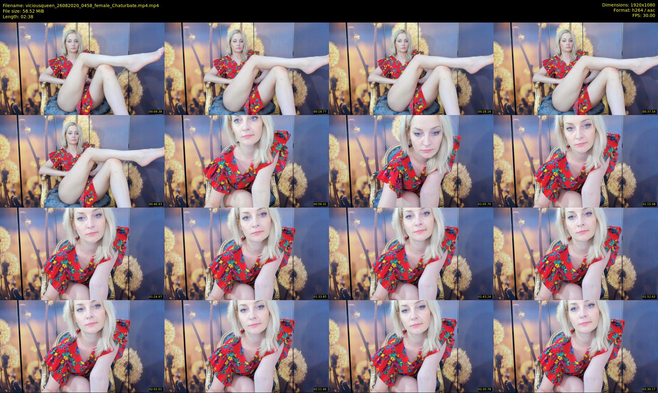 viciousqueen — 3 minute Chaturbate female cam show recording, 1080p, Aug 26, 2020