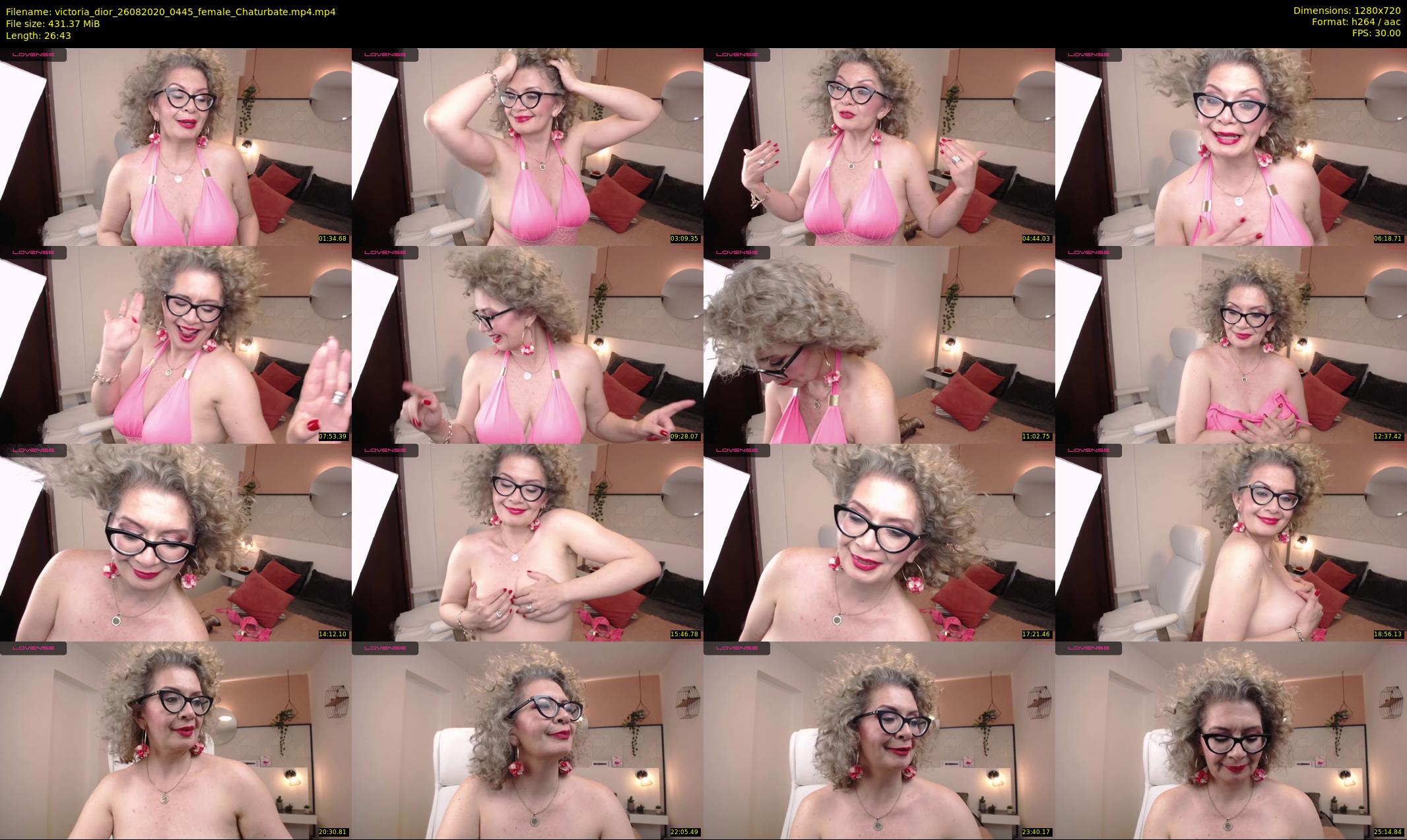 victoria_dior — 27 minute Chaturbate female cam show recording, 720p, Aug 26, 2020