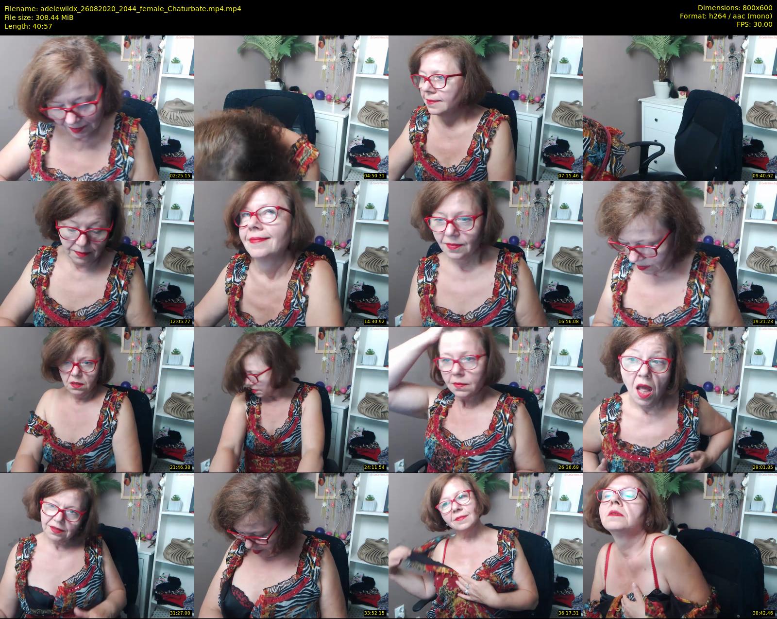 adelewildx — 41 minute Chaturbate female cam show recording, 480p, Aug 26, 2020
