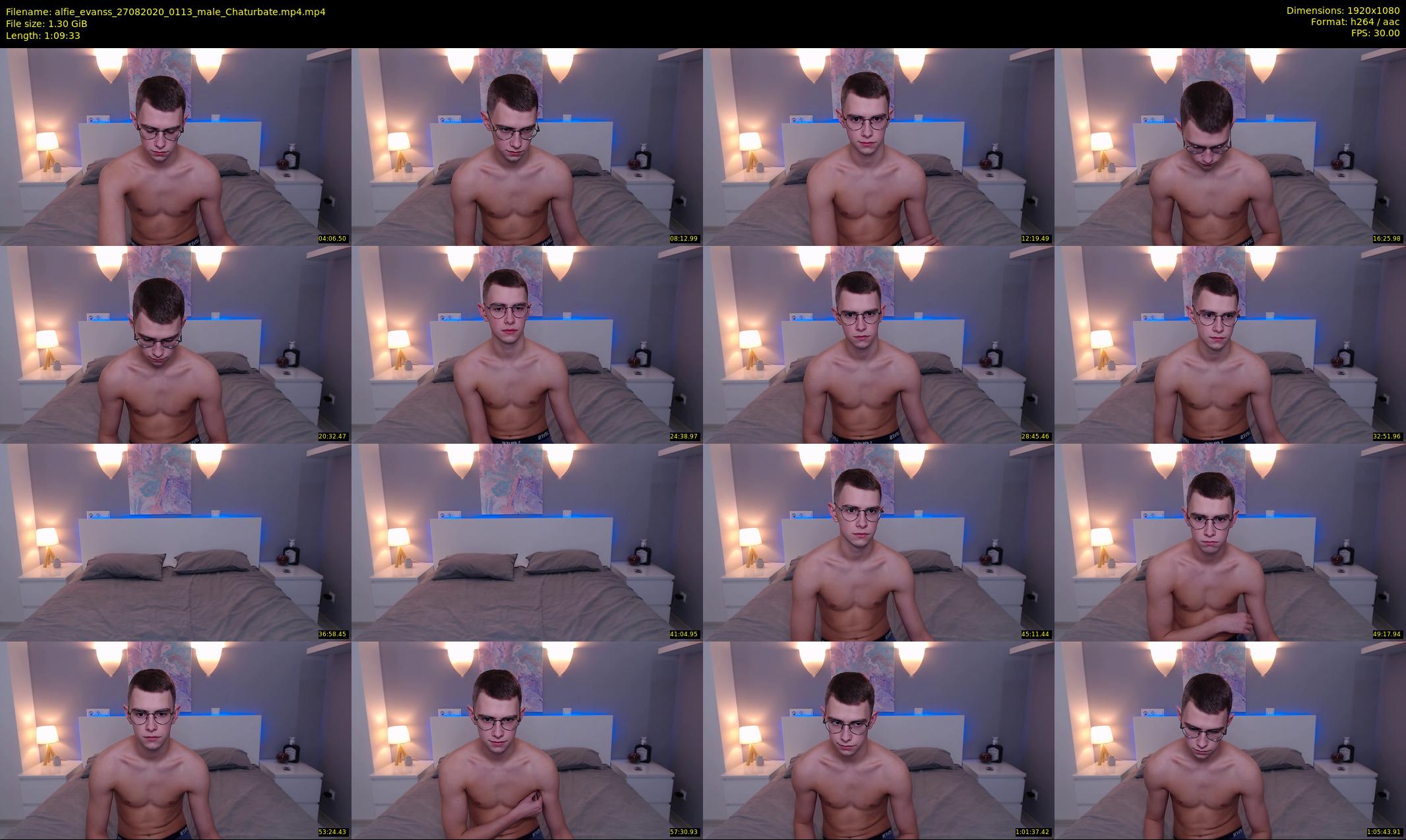 alfie_evanss — 70 minute Chaturbate male cam show recording, 1080p, Aug 27, 2020