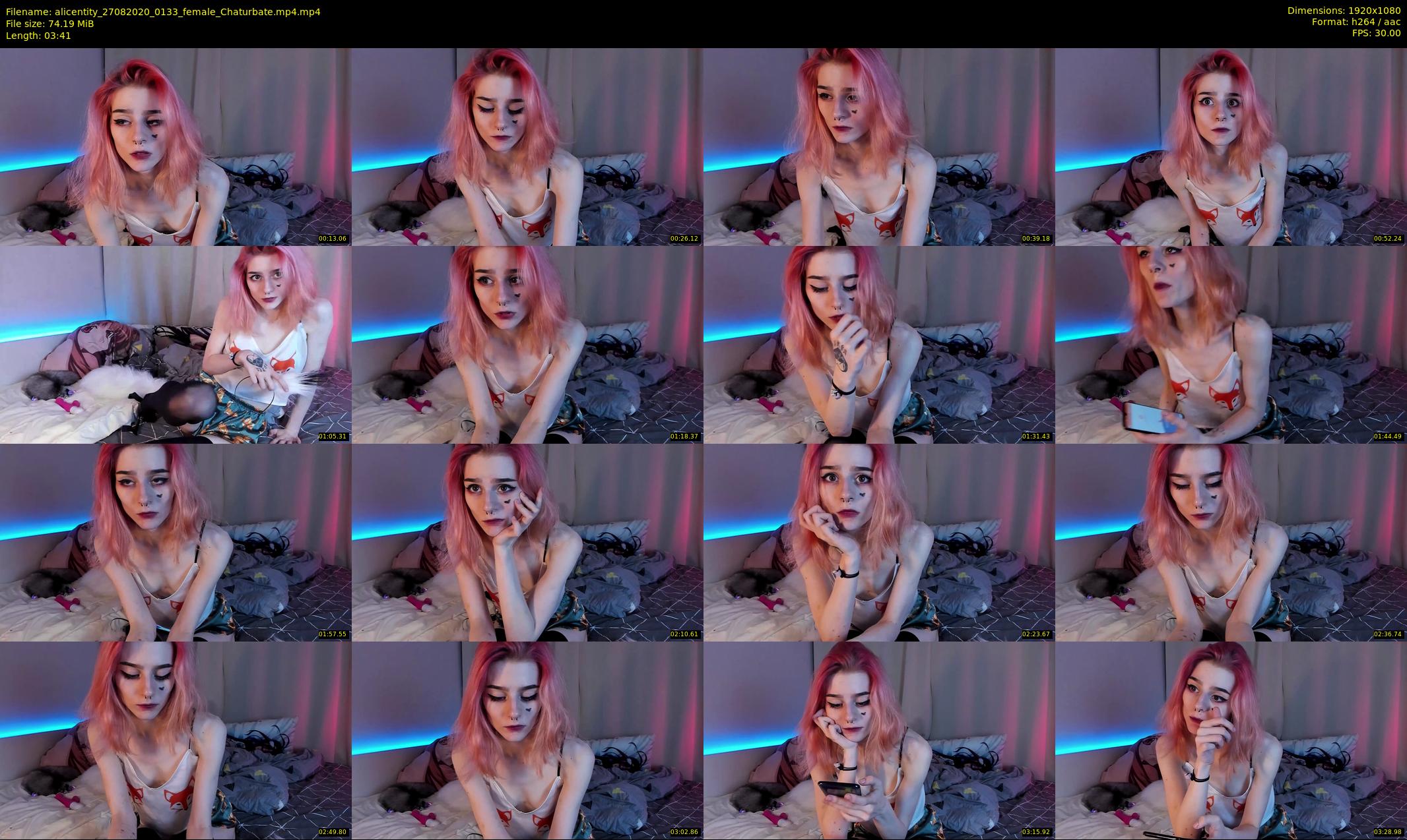 alicentity — 4 minute Chaturbate female cam show recording, 1080p, Aug 27, 2020