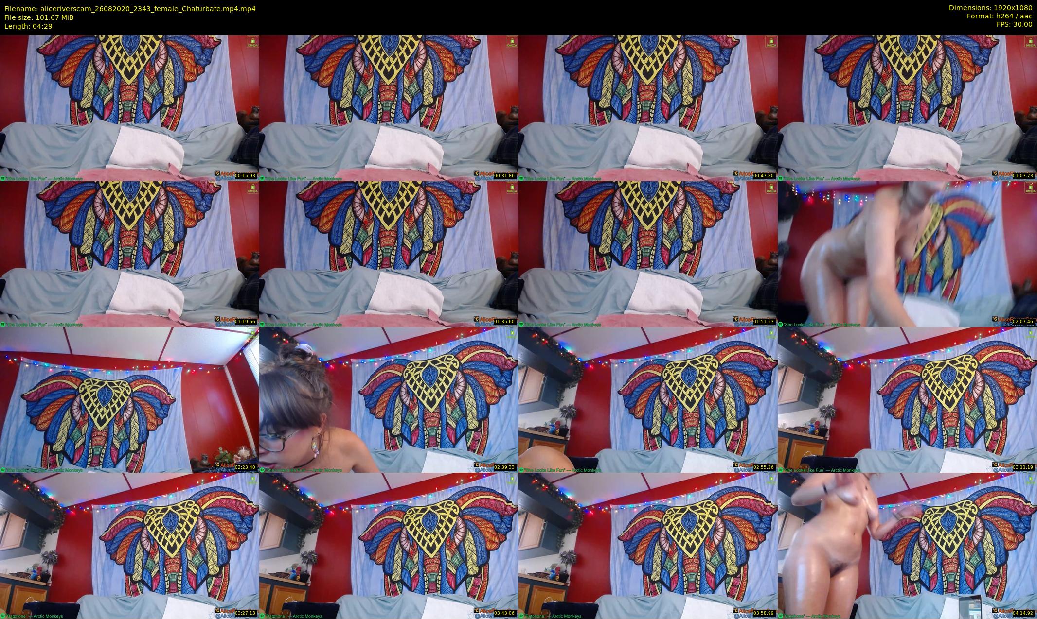 aliceriverscam — 5 minute Chaturbate female cam show recording, 1080p, Aug 26, 2020