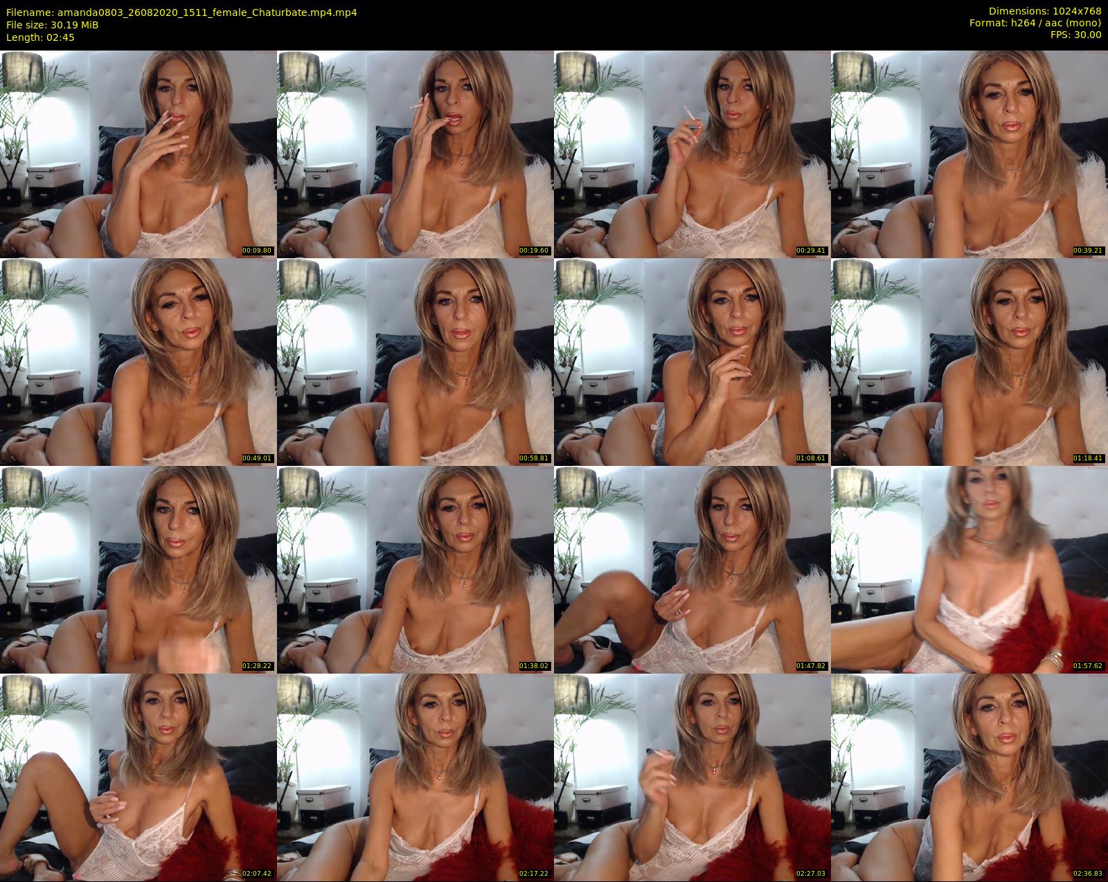 amanda0803 — 3 minute Chaturbate female cam show recording, 720p, Aug 26, 2020