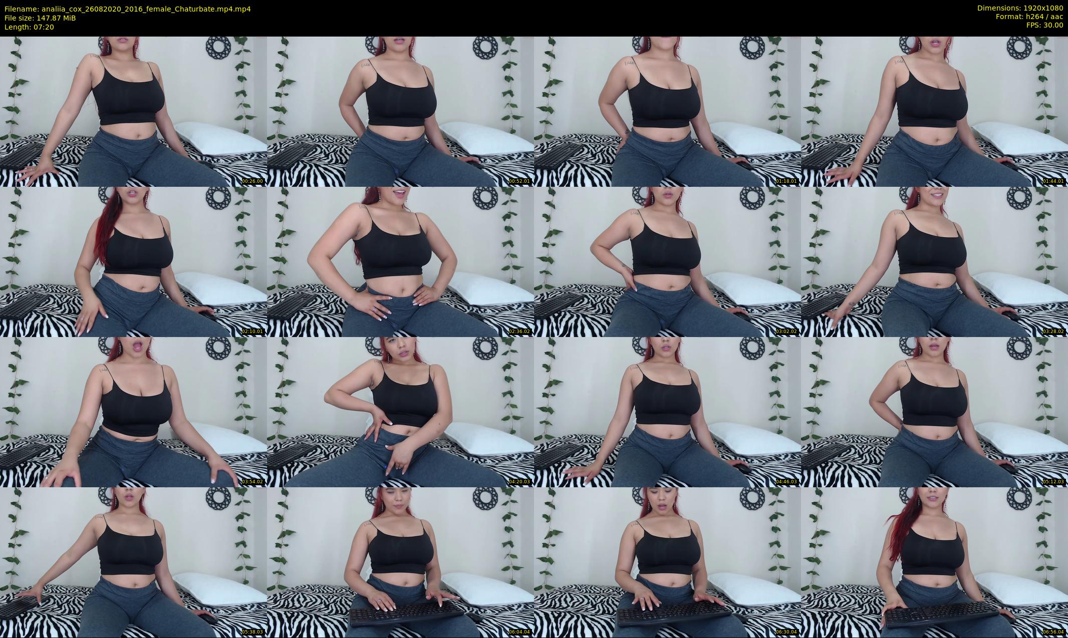analiia_cox — 8 minute Chaturbate female cam show recording, 1080p, Aug 26, 2020